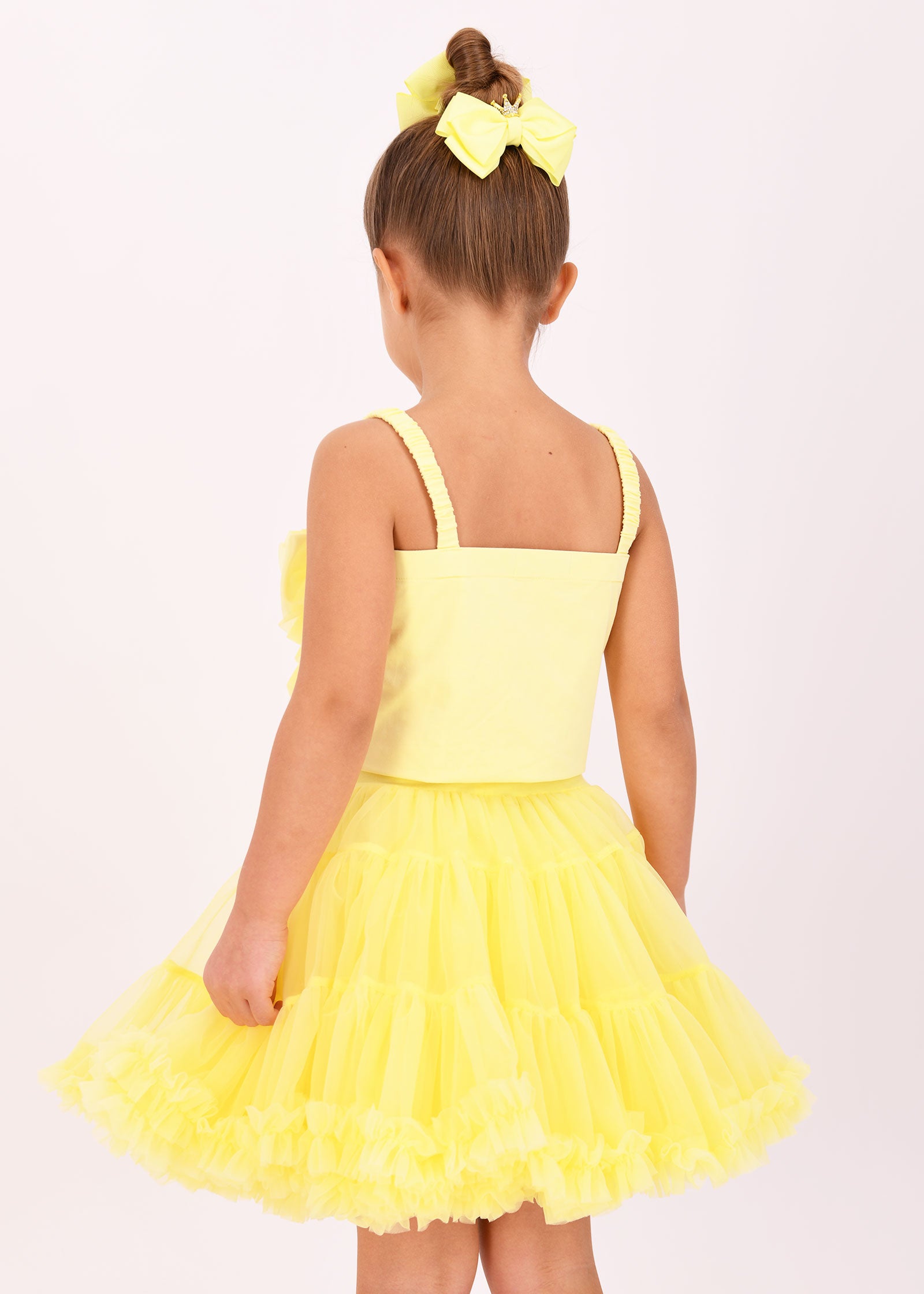 Rosetta Tulle Top Sherbert