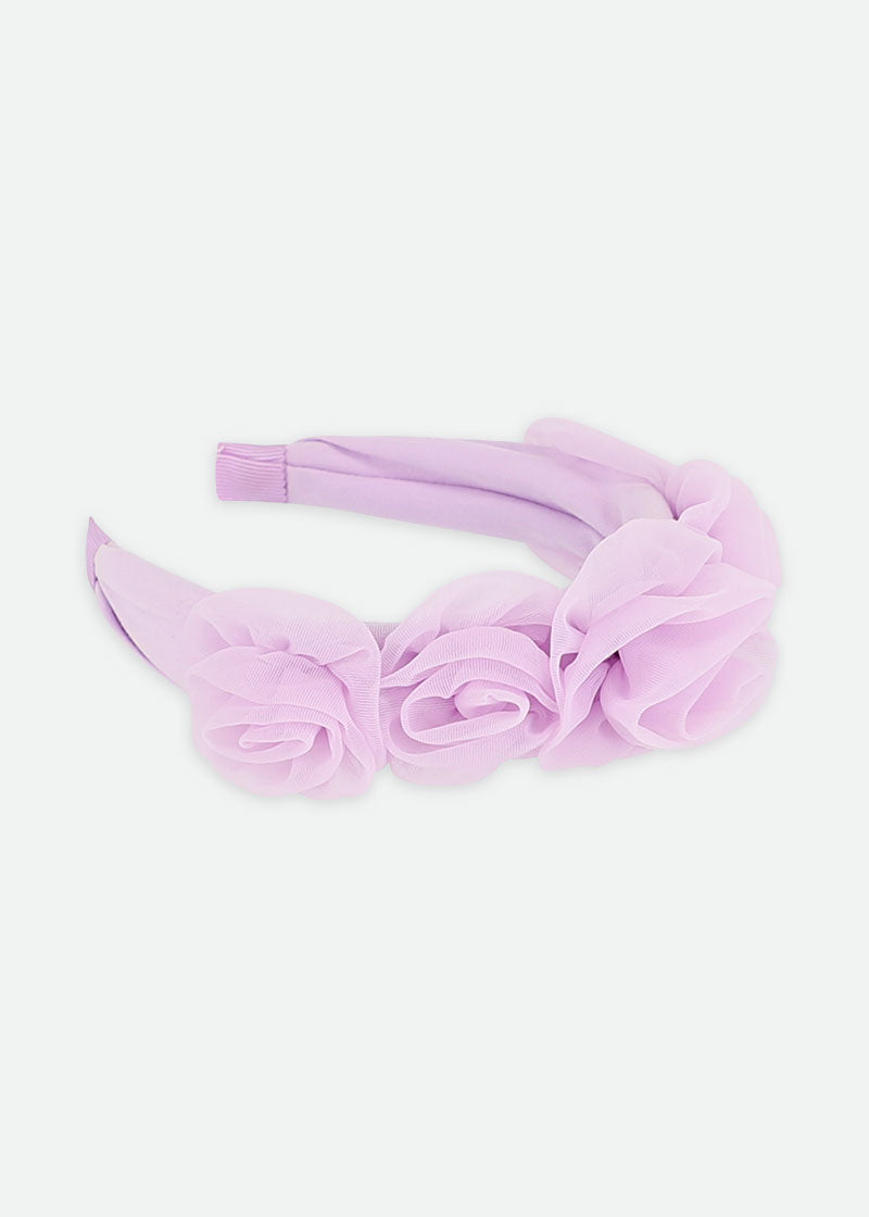 Rosie Tulle Aliceband Lilac