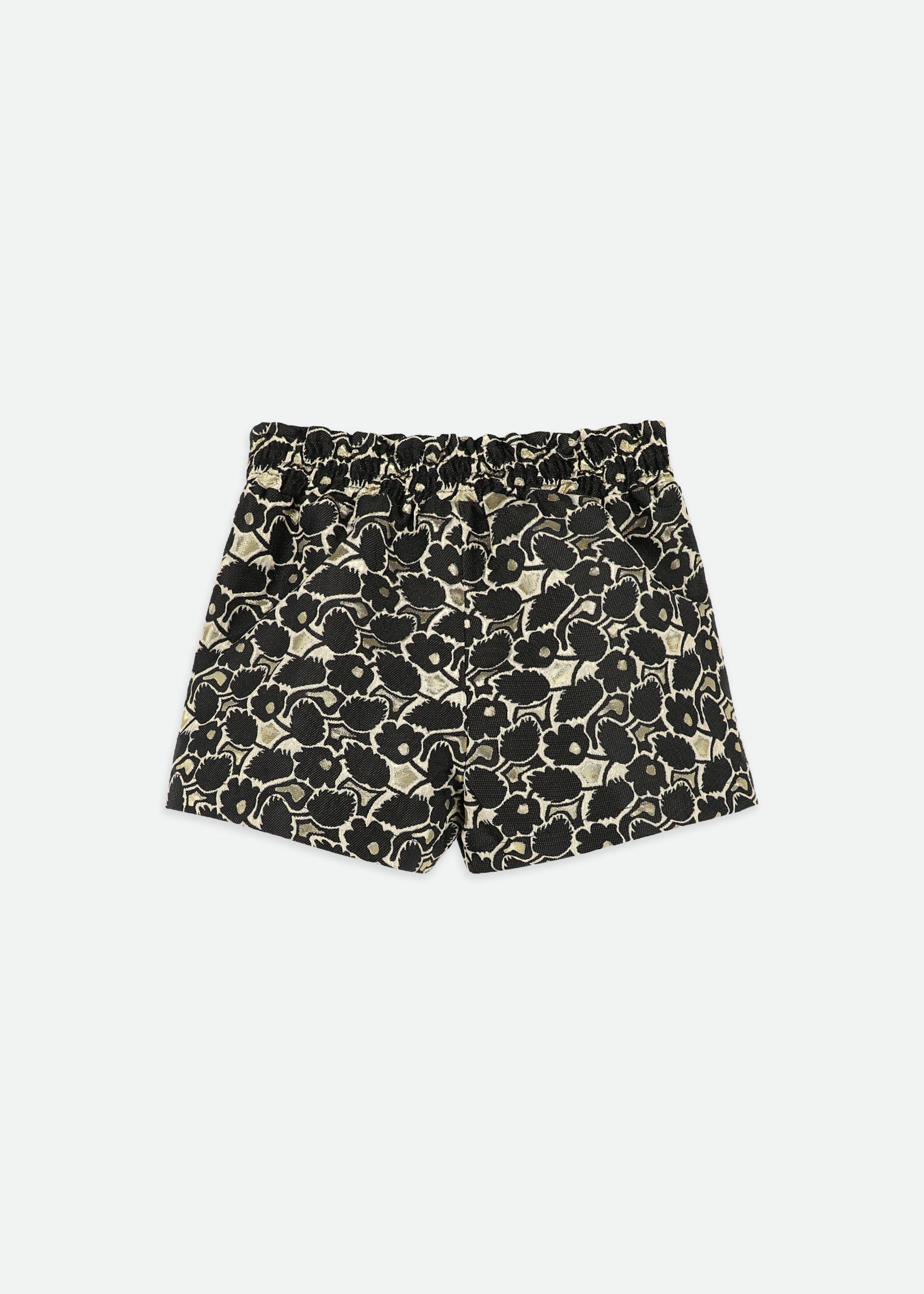 Ruthie Jacquard Shorts Gold