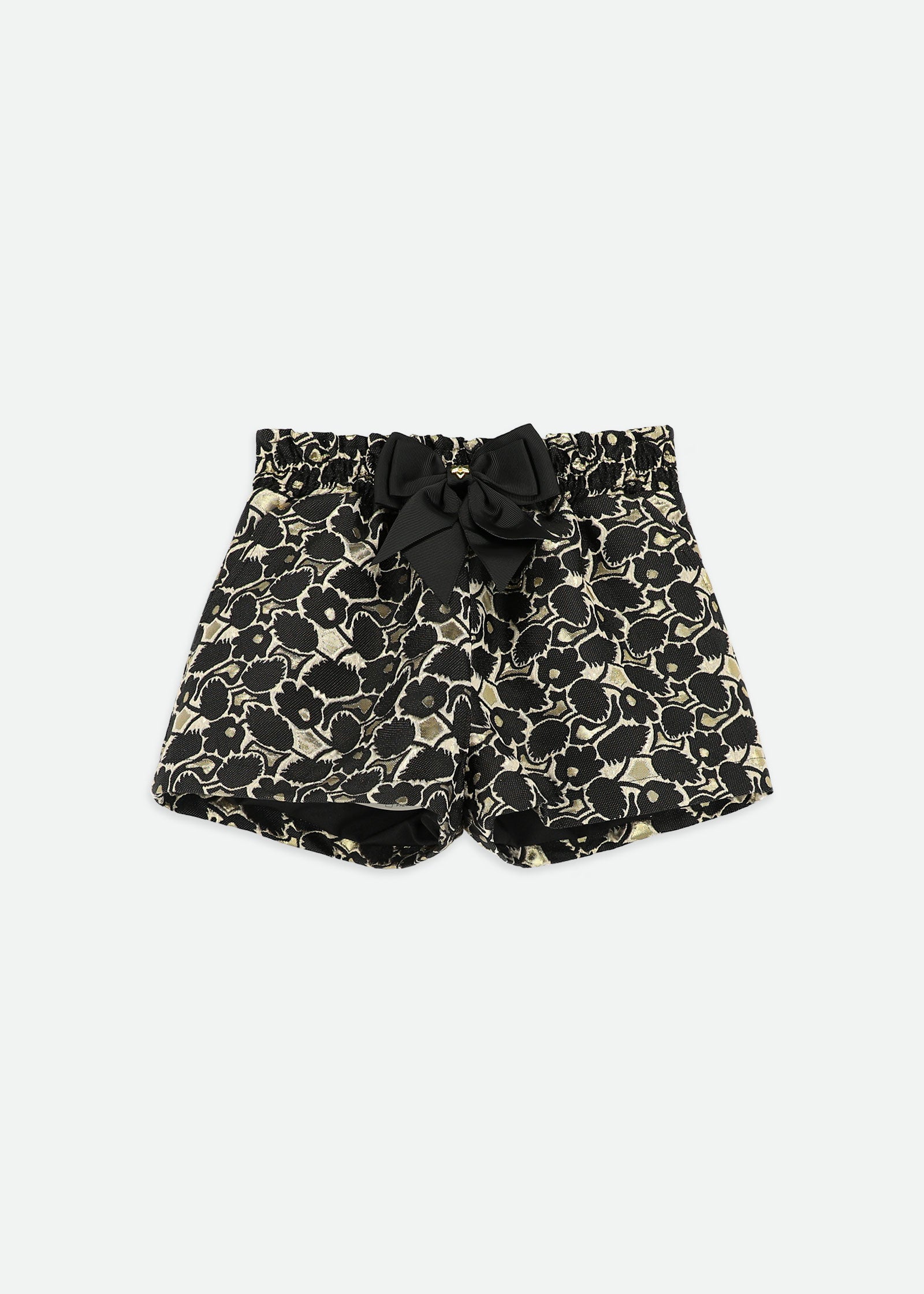 Ruthie Jacquard Shorts Gold