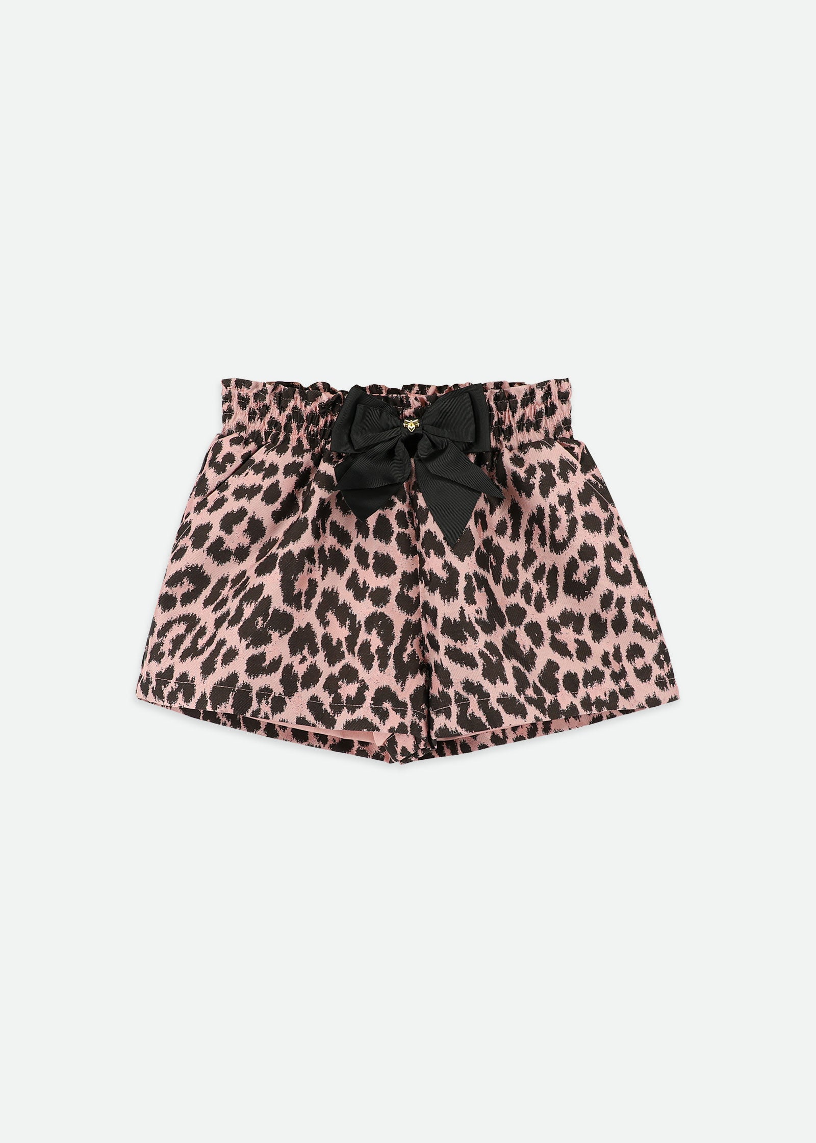 Ruthie Leopard Shorts Pink