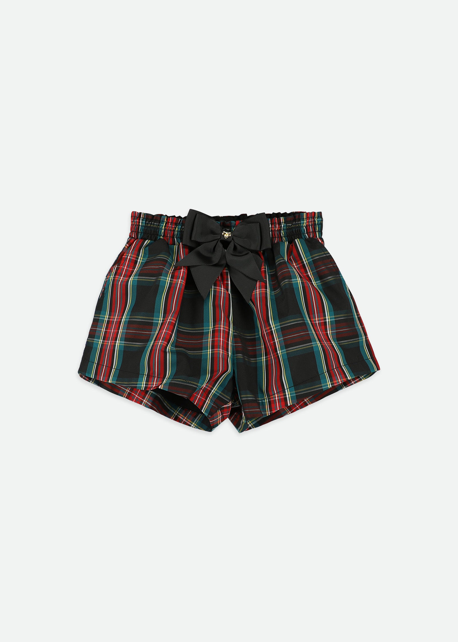 Ruthie Tartan Shorts Black
