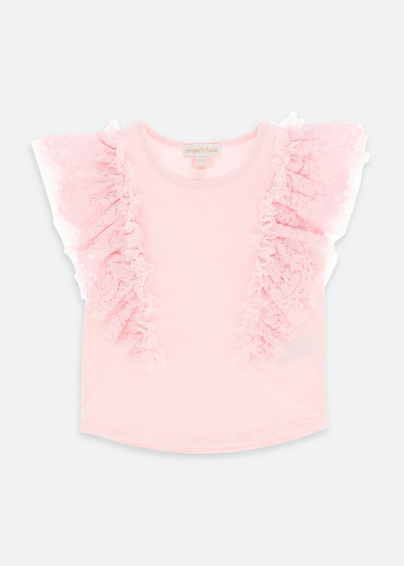 Saige Vest Top Pale Pink