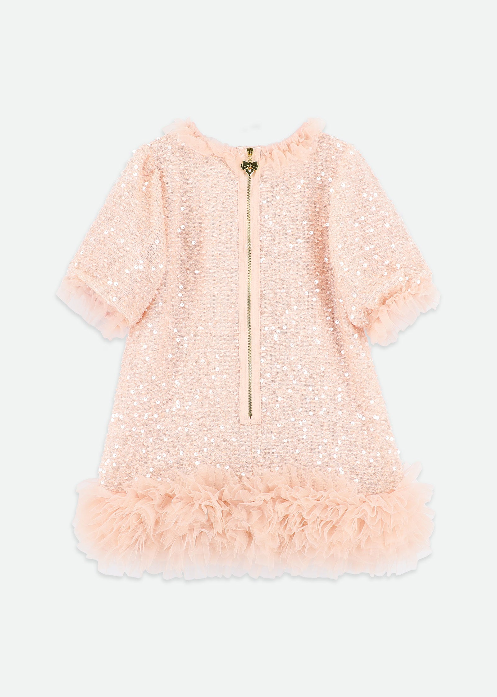 Sasha Sequin Dress Blush Pink