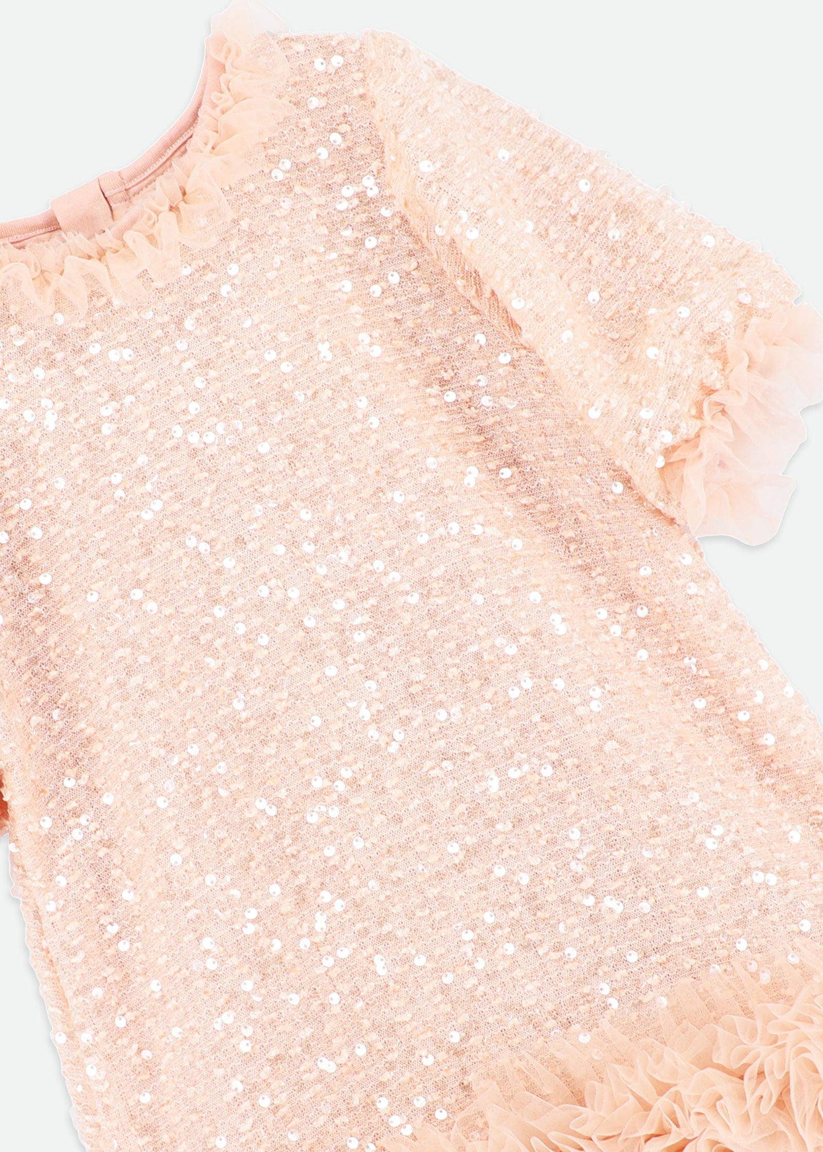 Sasha Sequin Dress Blush Pink