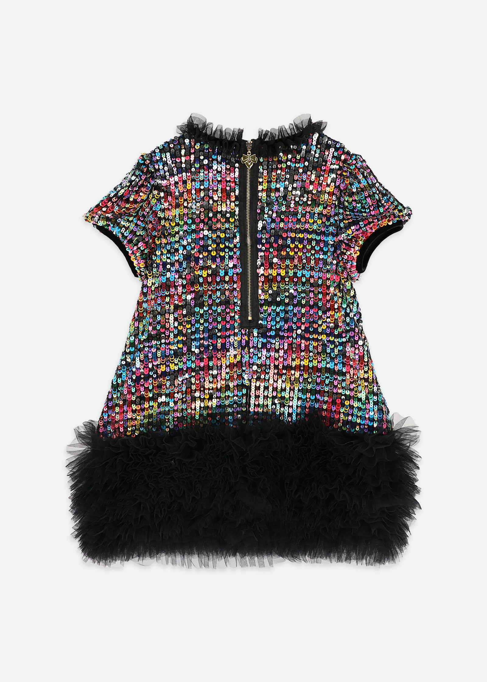 Shalini Sequin Dress Black Multi