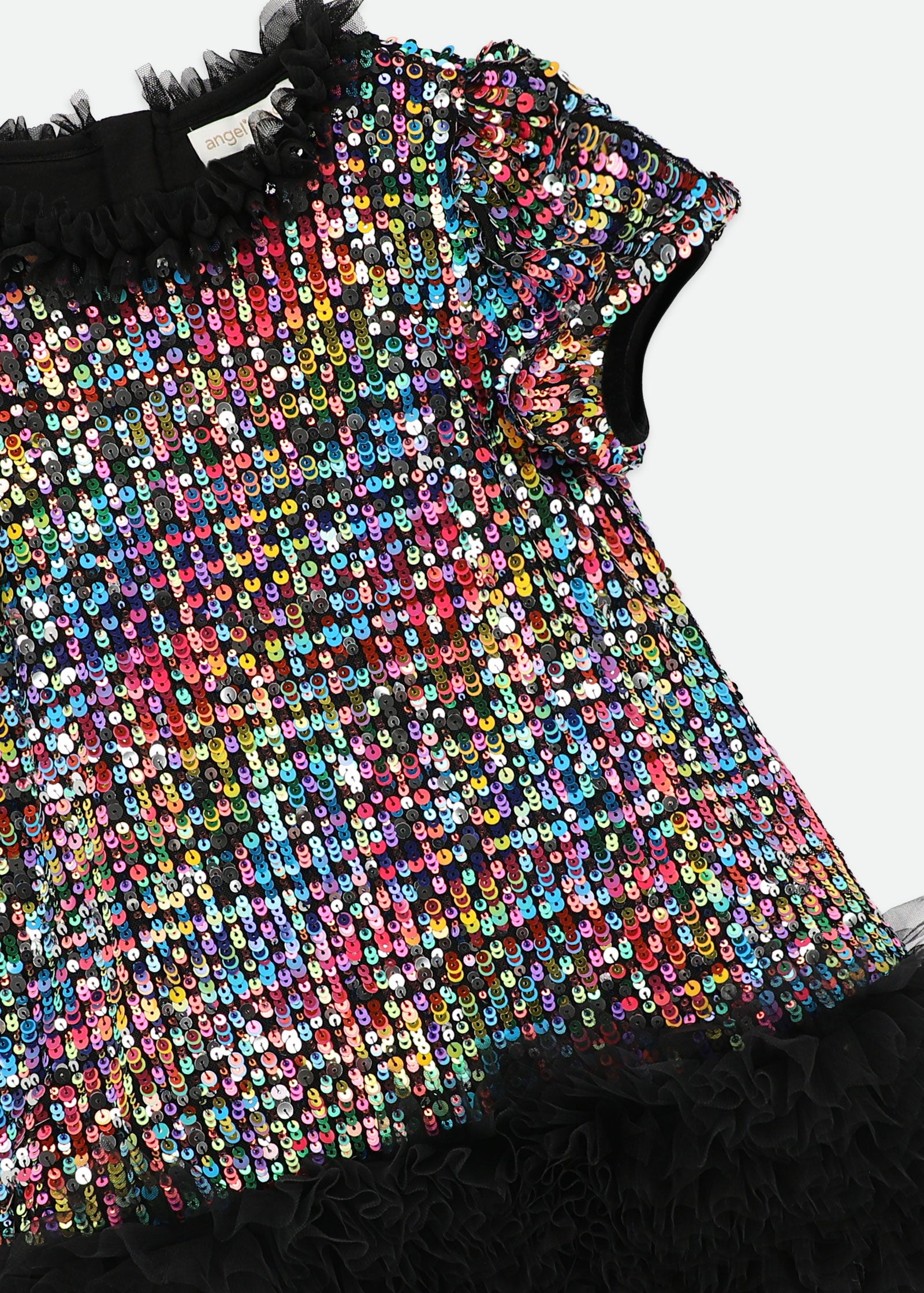 Shalini Sequin Dress Black Multi