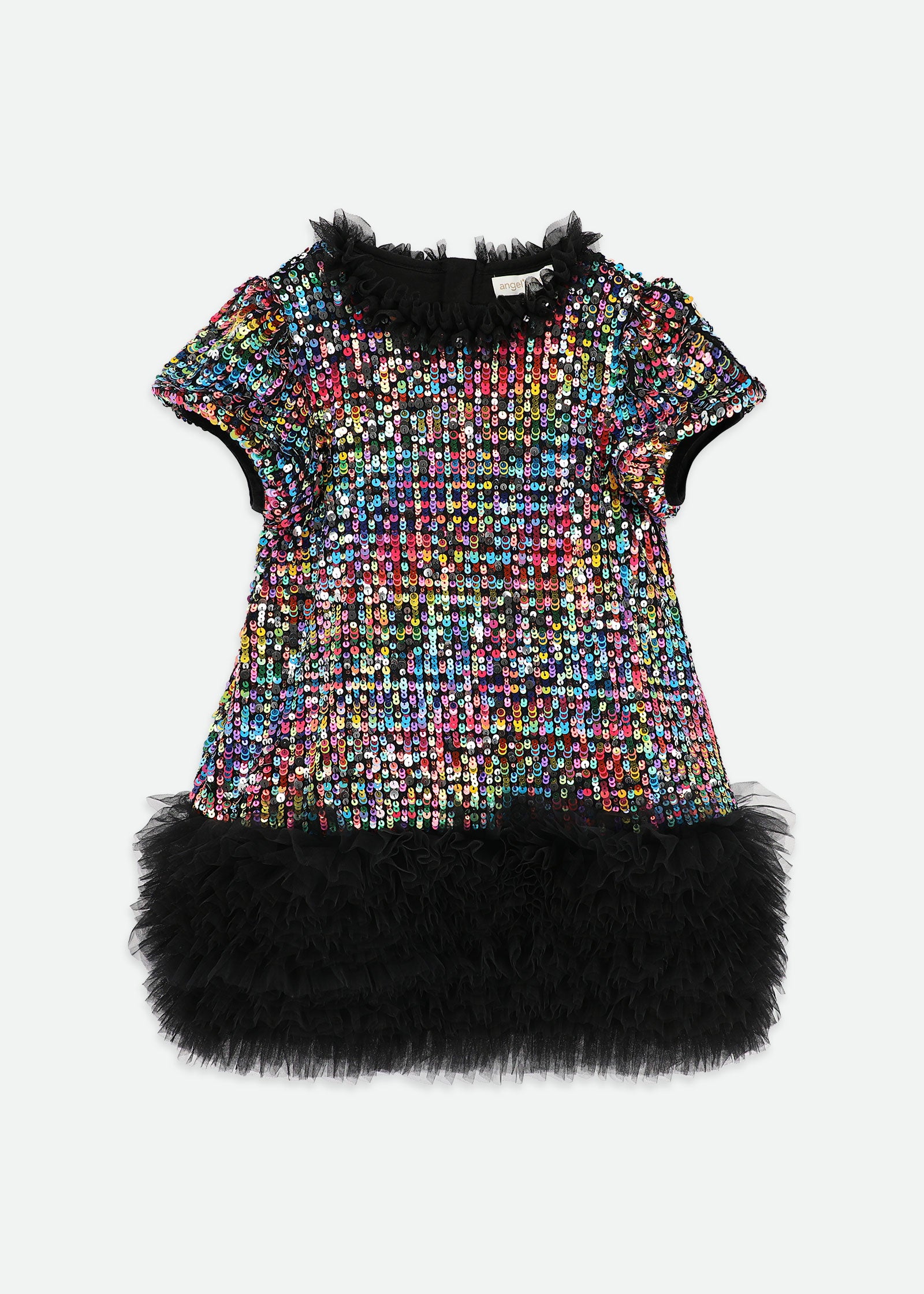 Shalini Sequin Dress Black Multi