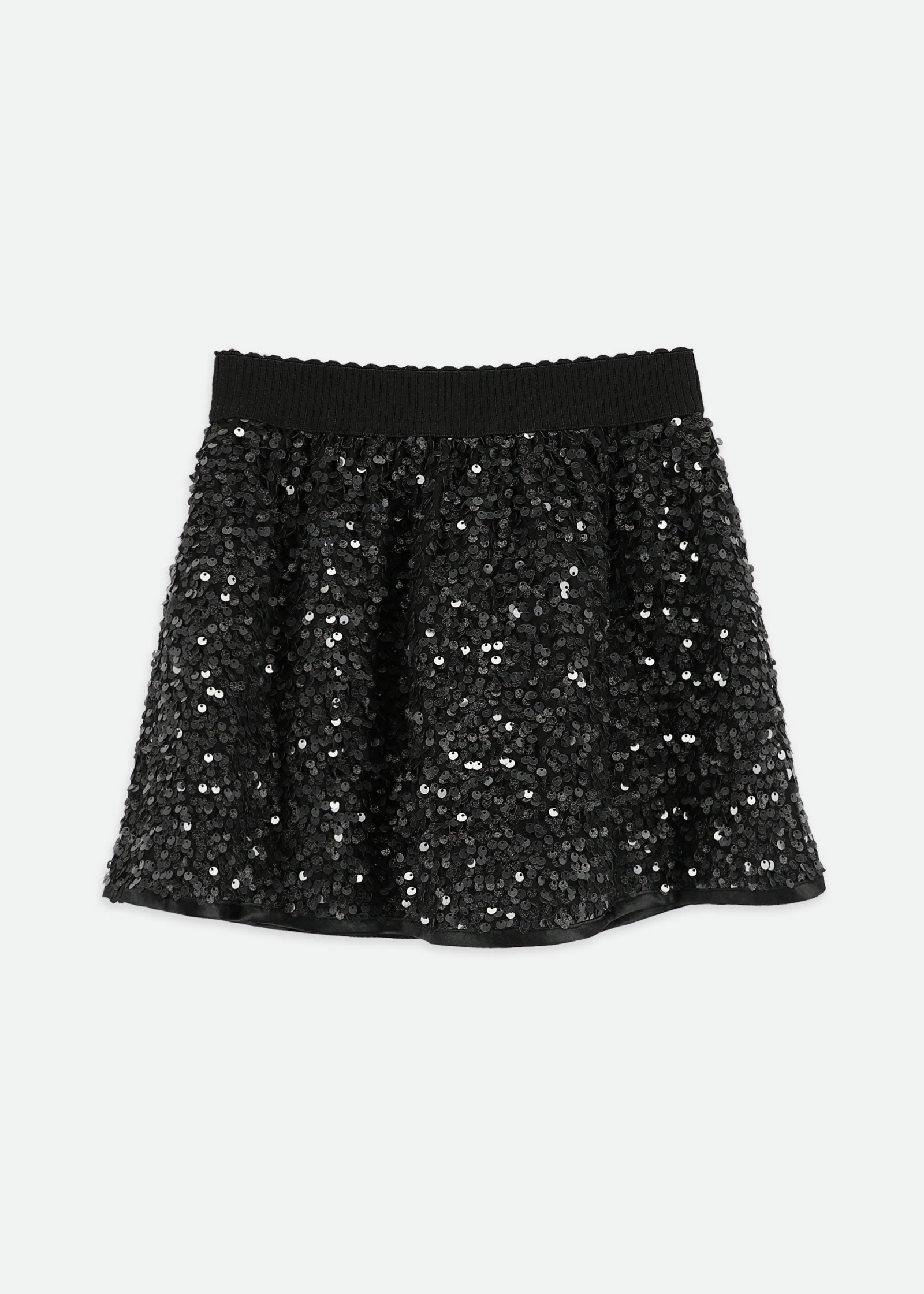 Sinead Sequin Skirt Black Angel s Face