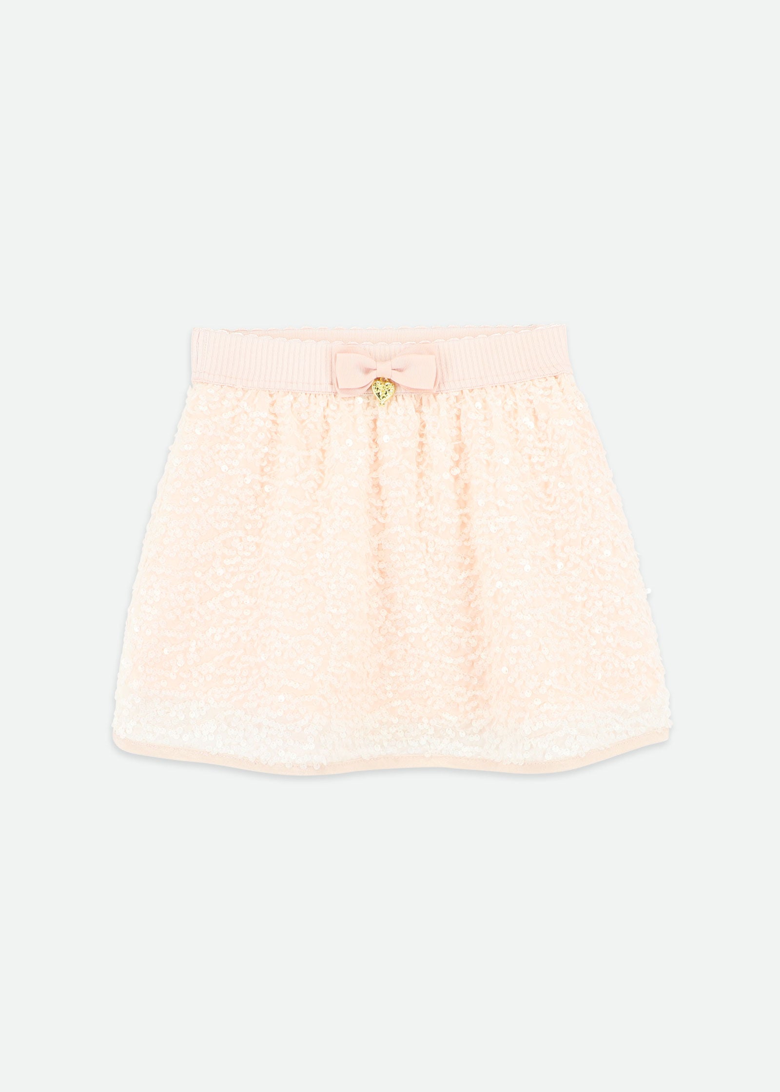 Sinead Sequin Skirt Peach