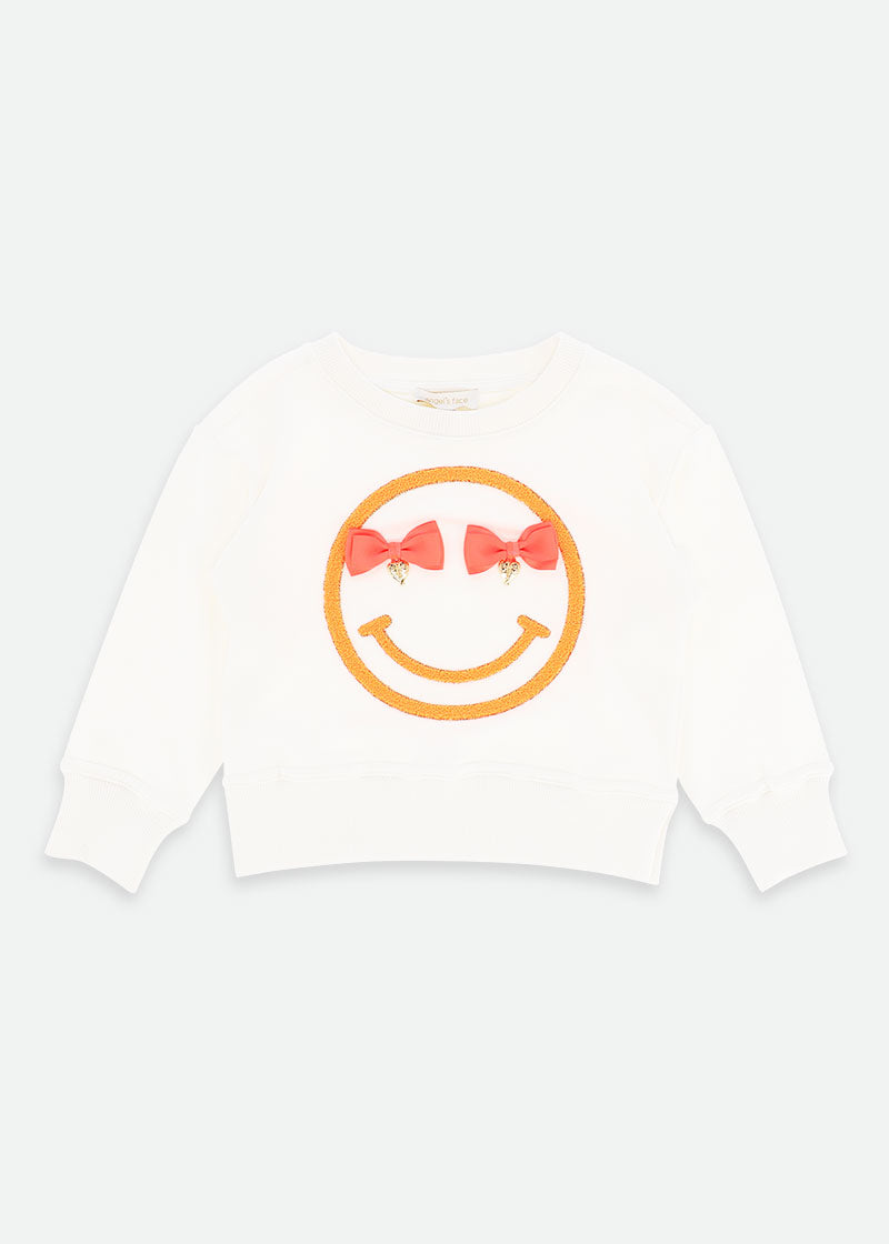 Smile Sweatshirt Snowdrop