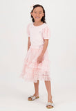 St Kit Sparkle Skirt Pale Pink