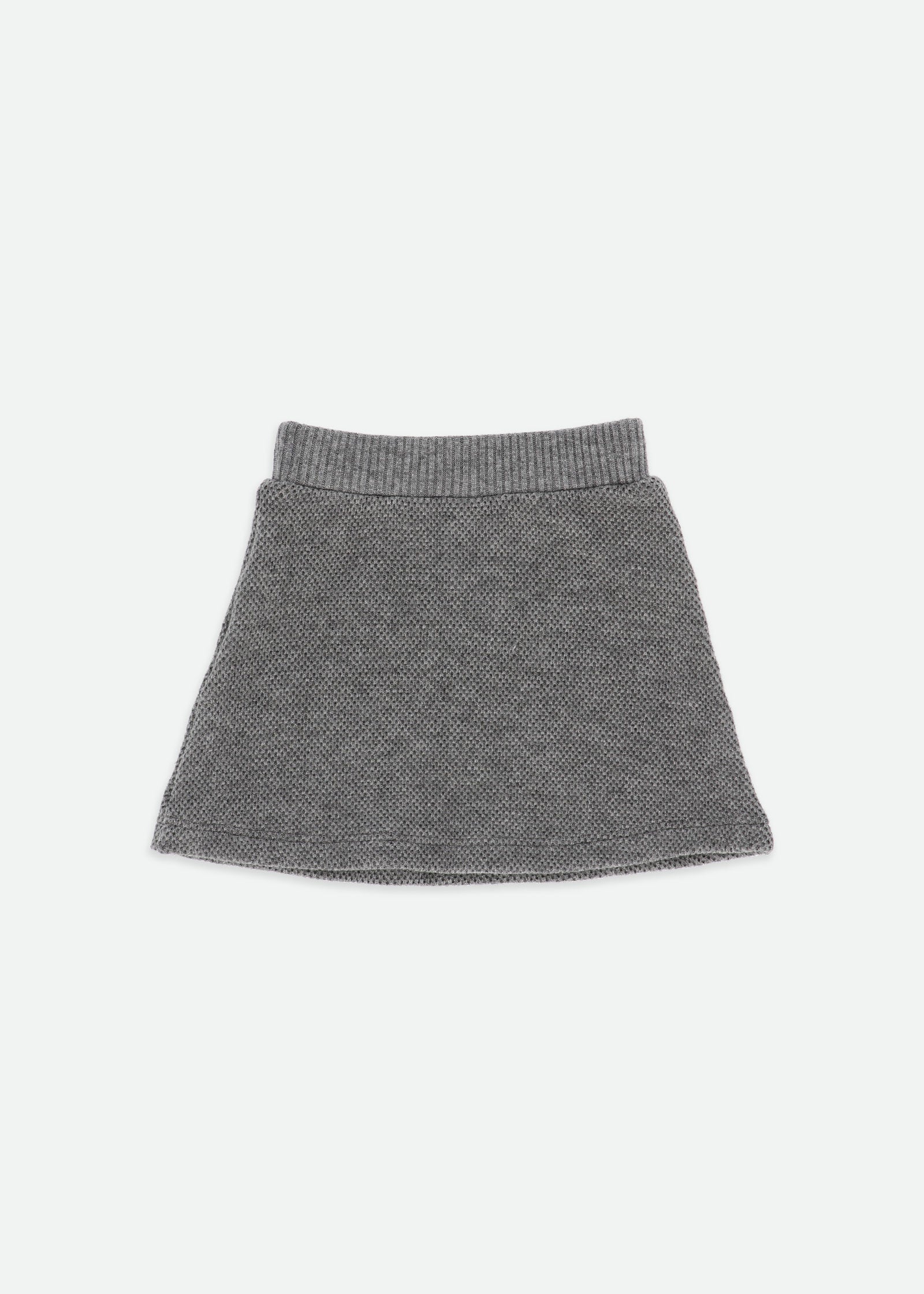 Steffi Knitted Skirt Grey