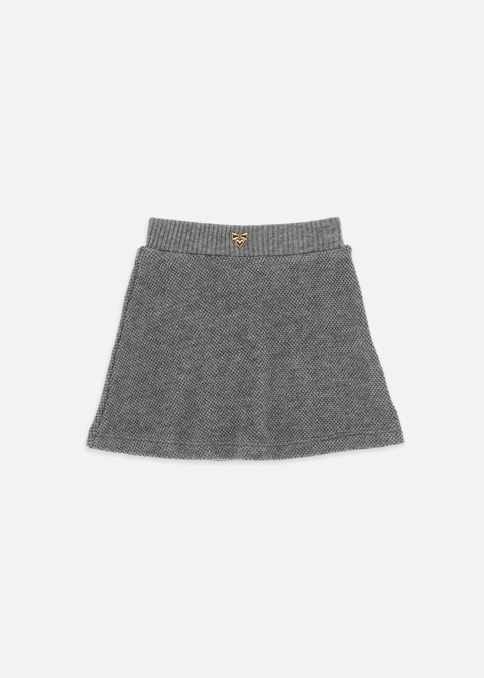 Steffi Knitted Skirt Grey