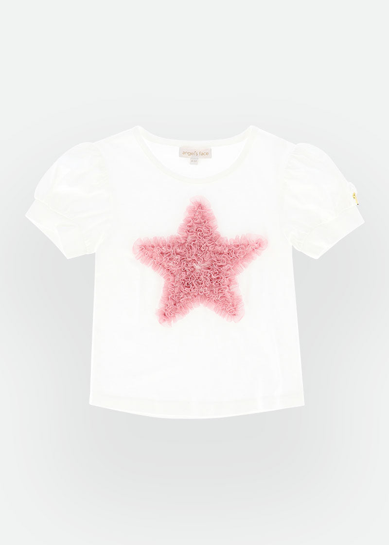 Suvannah Star Tee Snowdrop