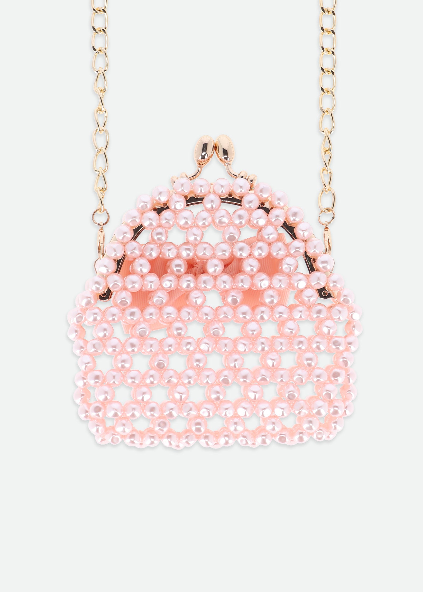 Sweetie Pearl Bag Blush Pink