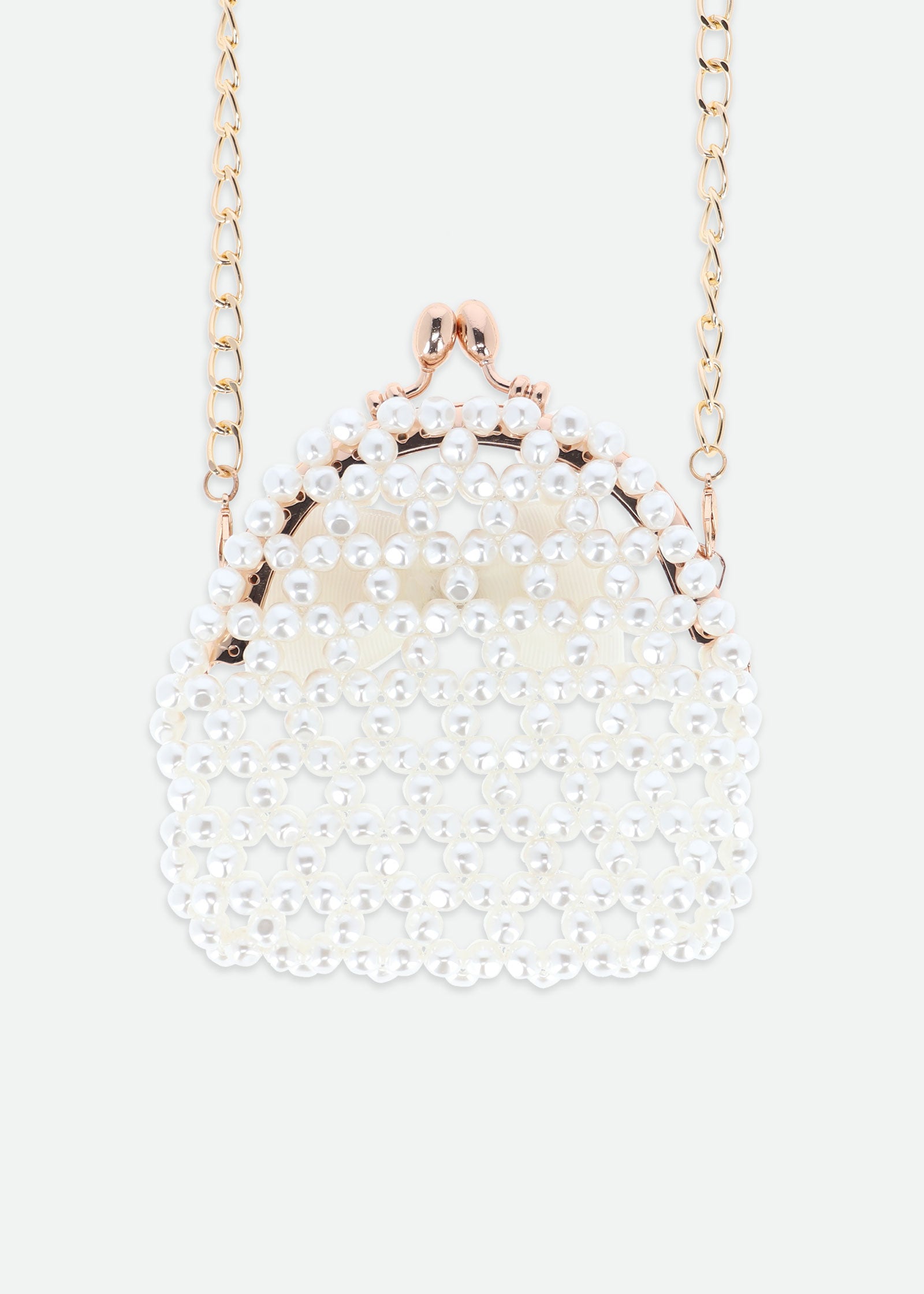 Sweetie Pearl Bag Snowdrop