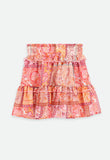 Tabatha Paisley Skirt Pink Mix