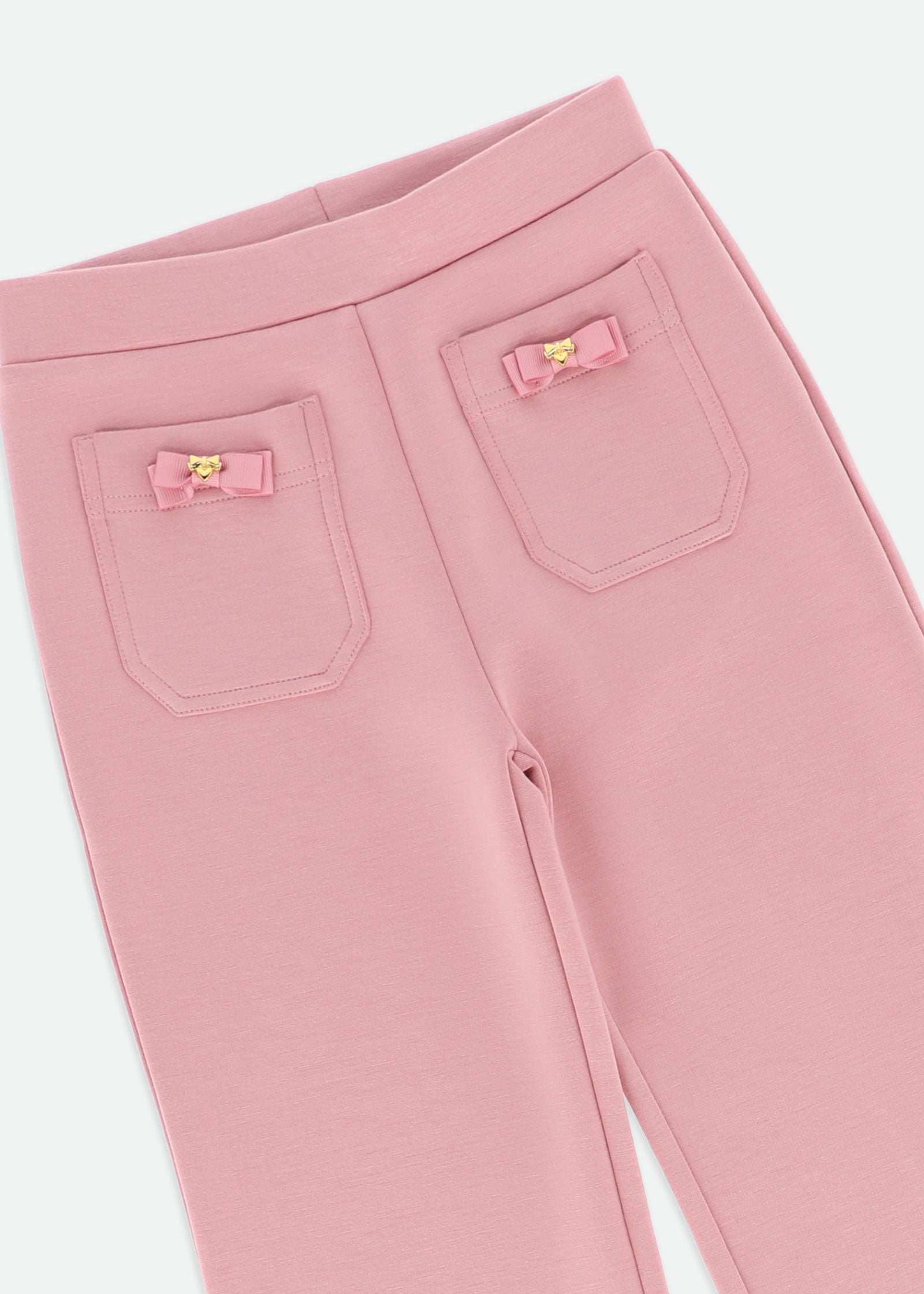Thaya Frill Pocket Trousers Tea Rose