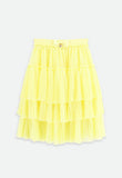 Thyme Spotted Tulle Skirt Sherbert