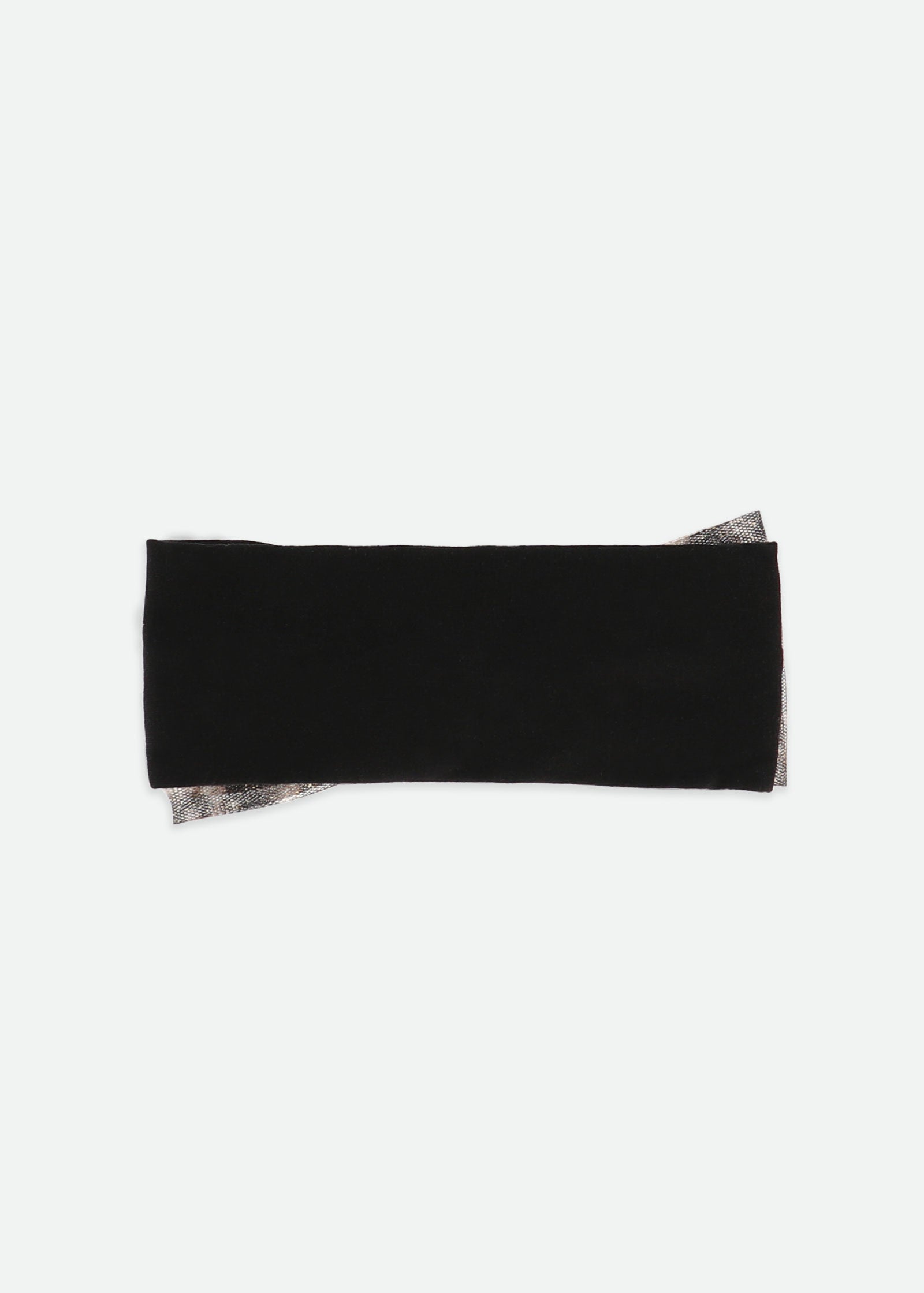 Tiff Leopard Tulle Baby Headband Black