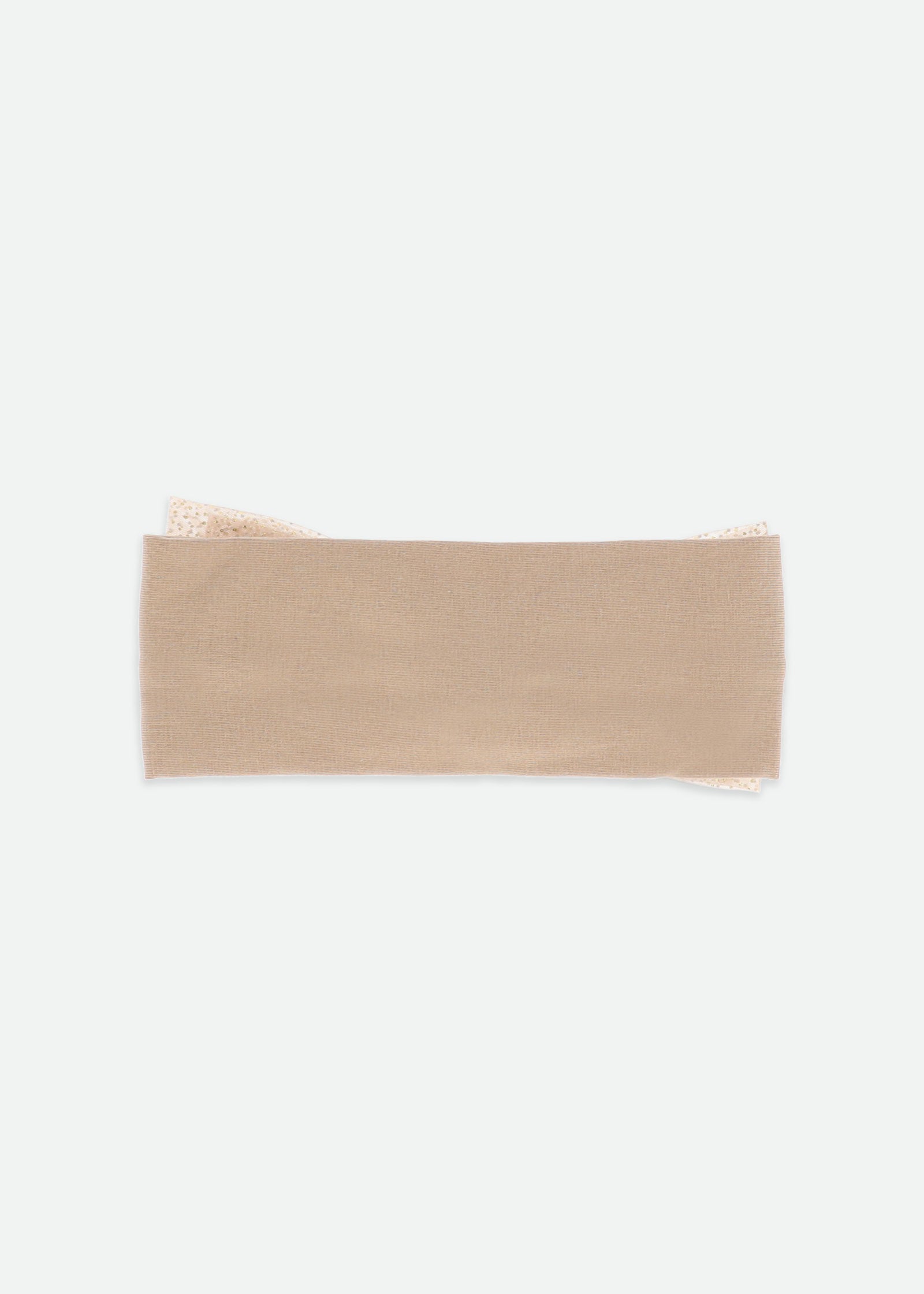 Tiff Sparkle Tulle Baby Headband Sand