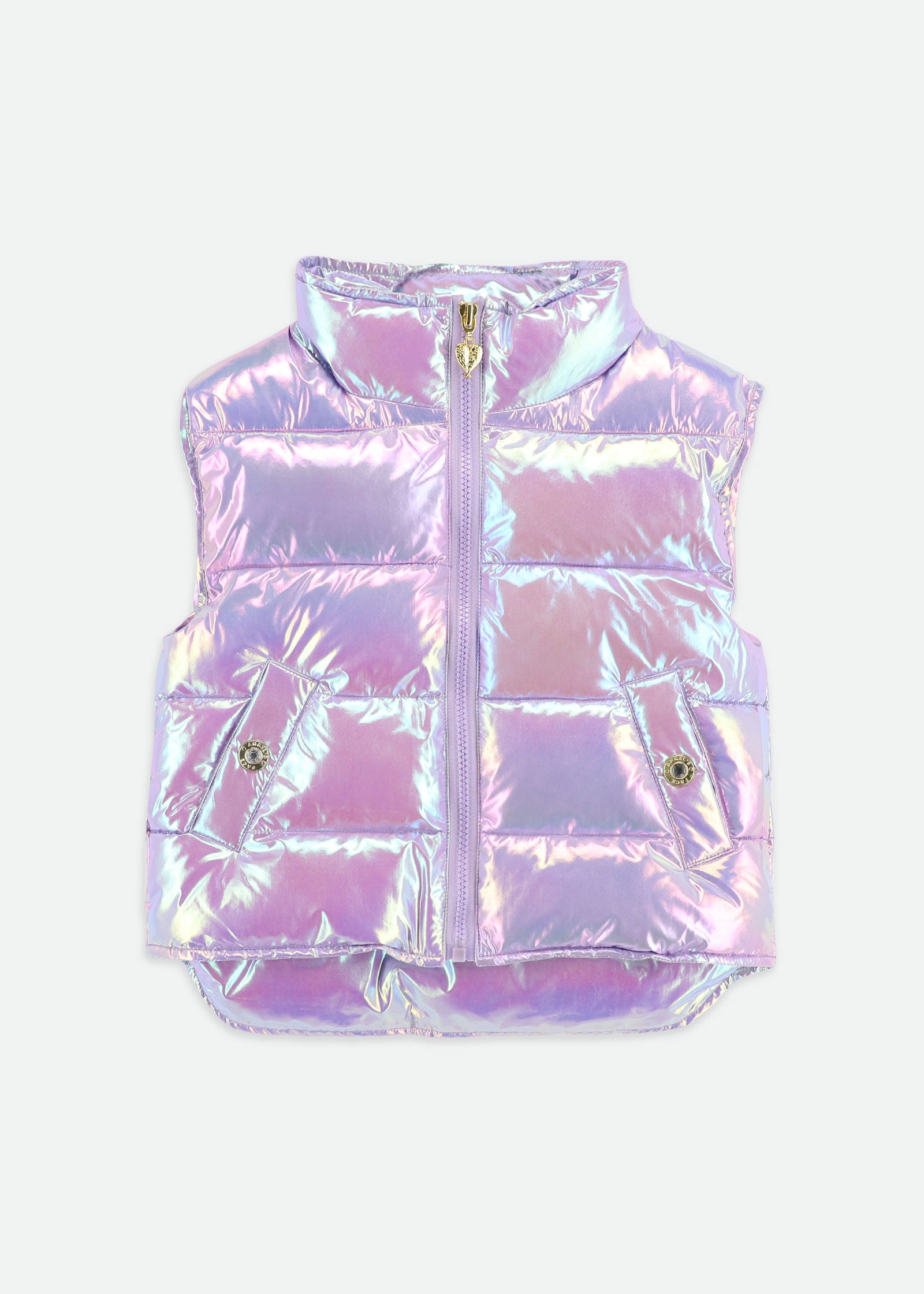 Tilda Iridescent Gilet Orchid Pink