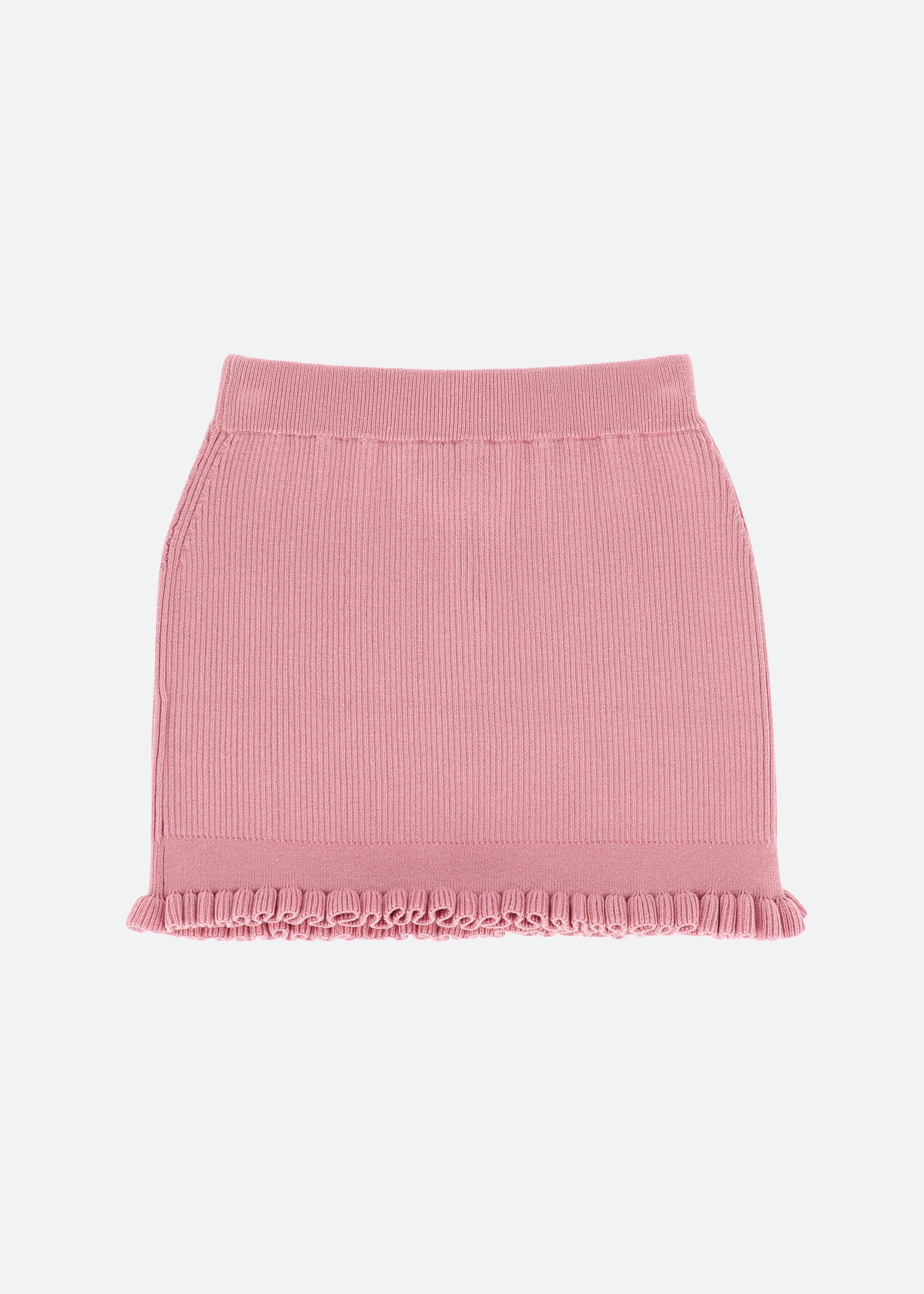 Troy Ribbed Skirt Tea Rose