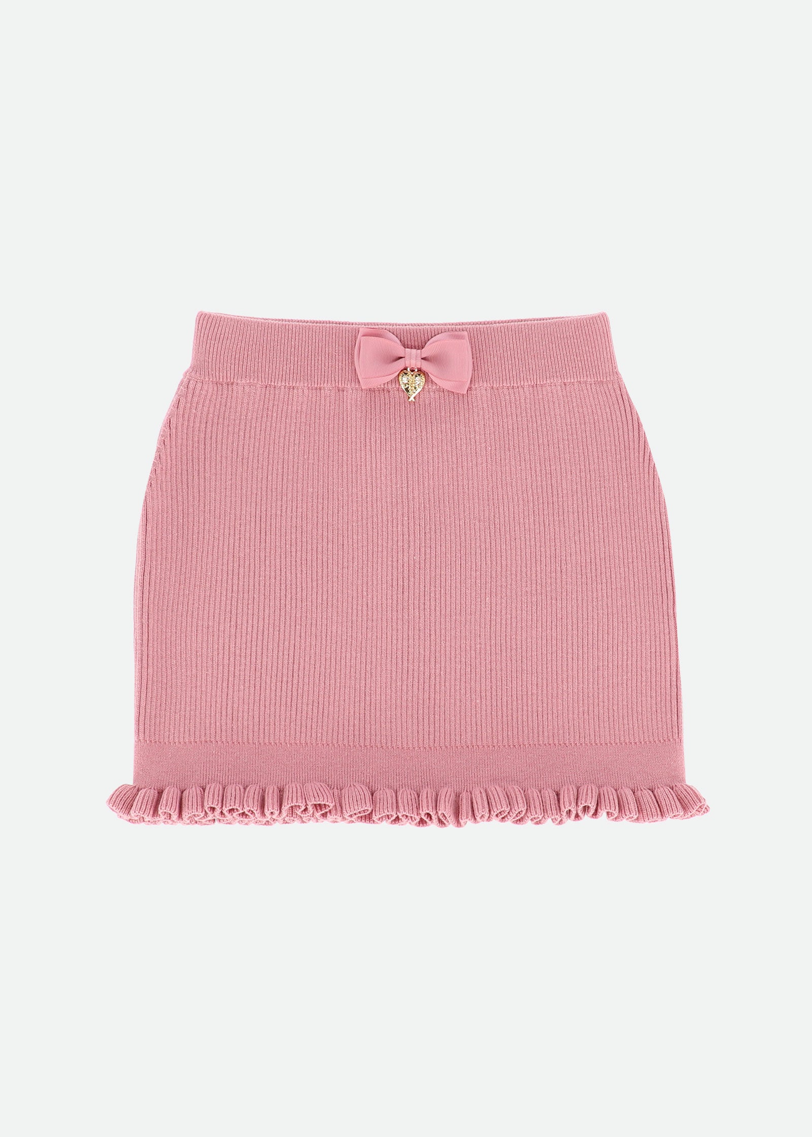 Troy Ribbed Skirt Tea Rose