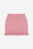 Troy Ribbed Skirt Tea Rose