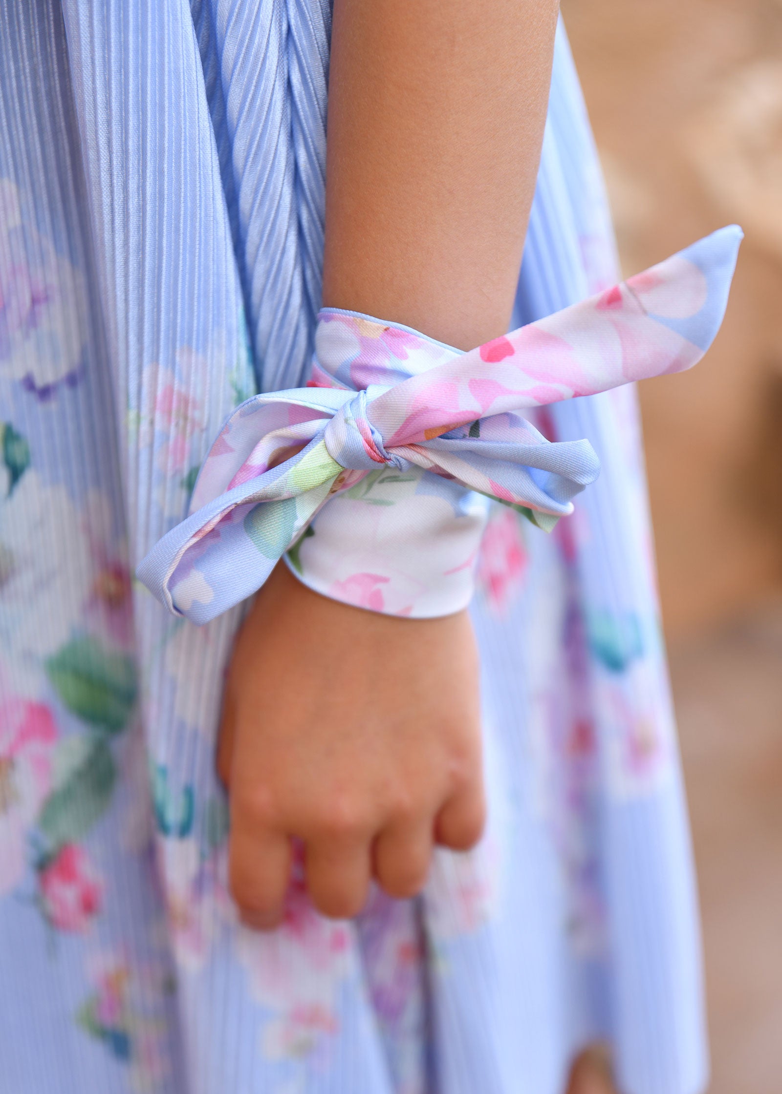 Twilly Garden Print Pink