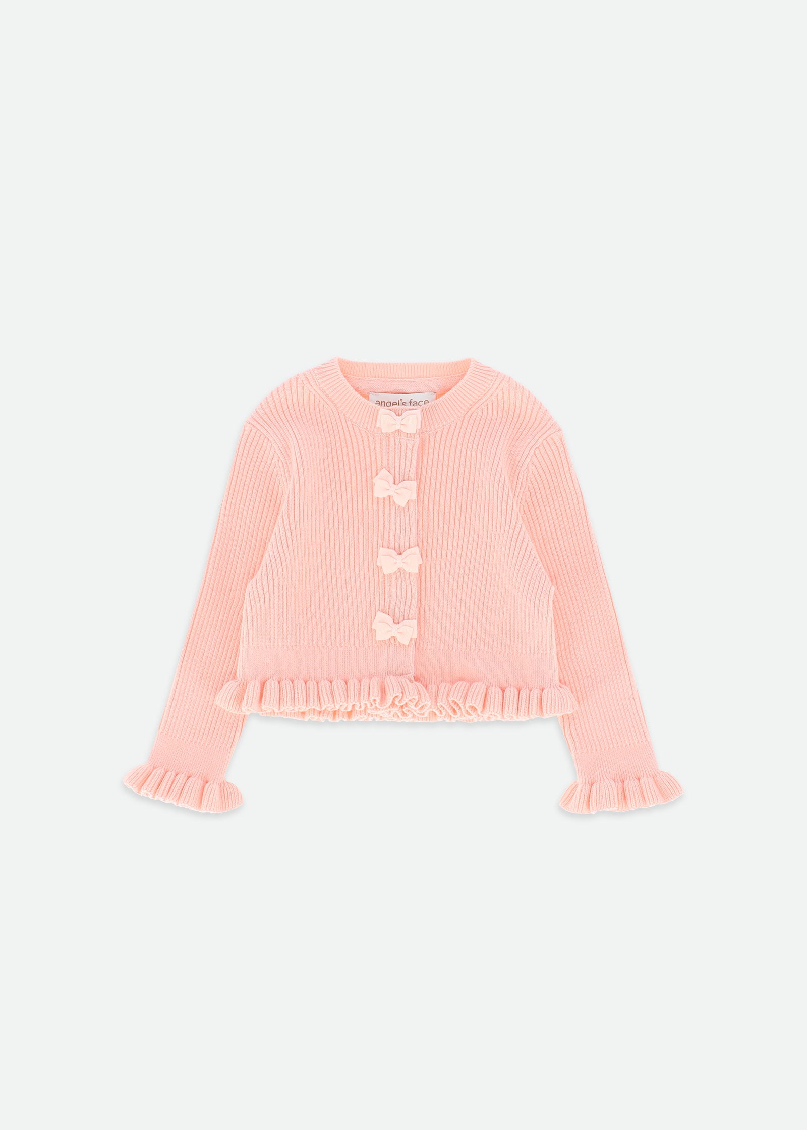 Tyler Baby Knitted Cardigan Peach