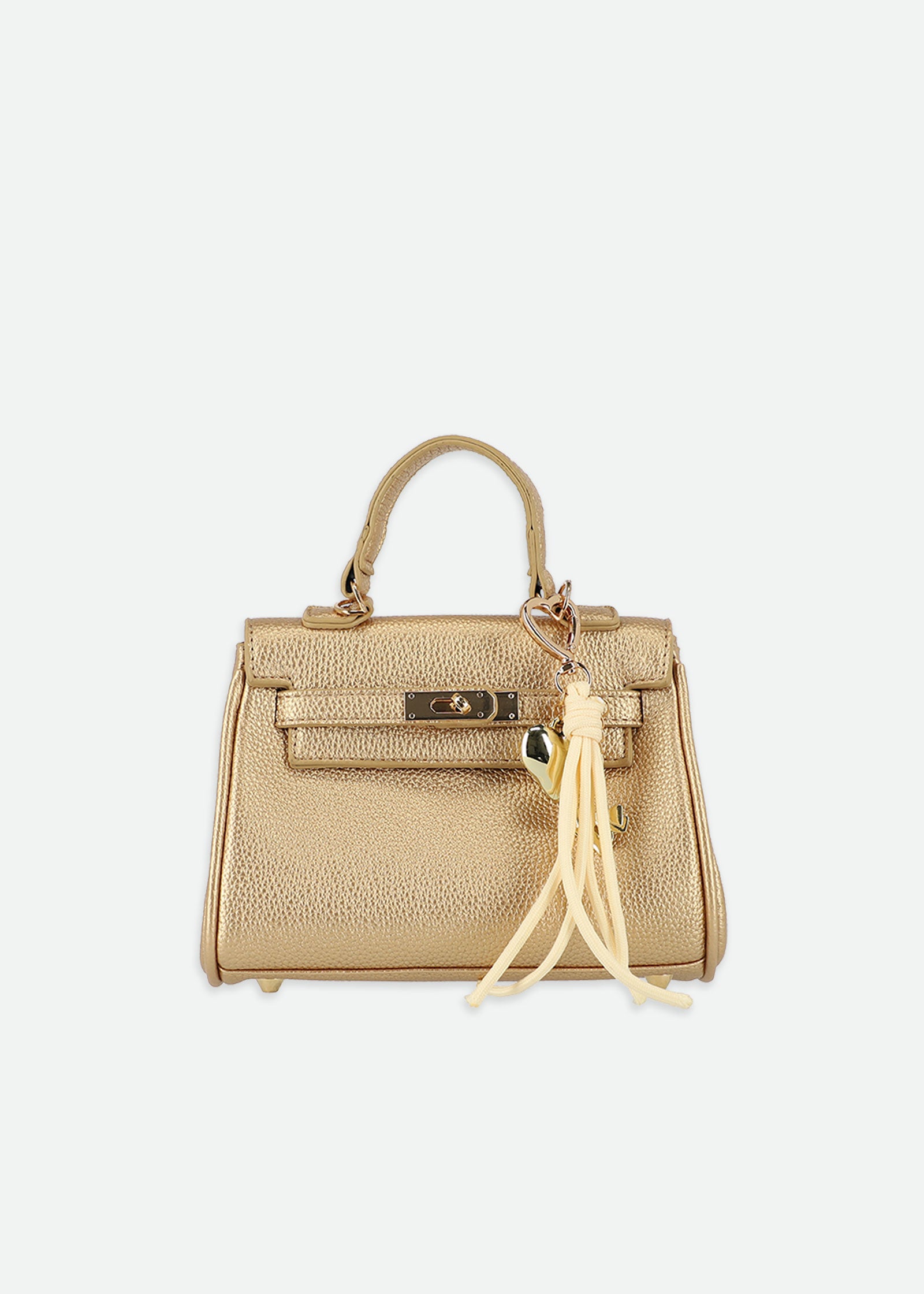 Vicki Charm Bag Gold