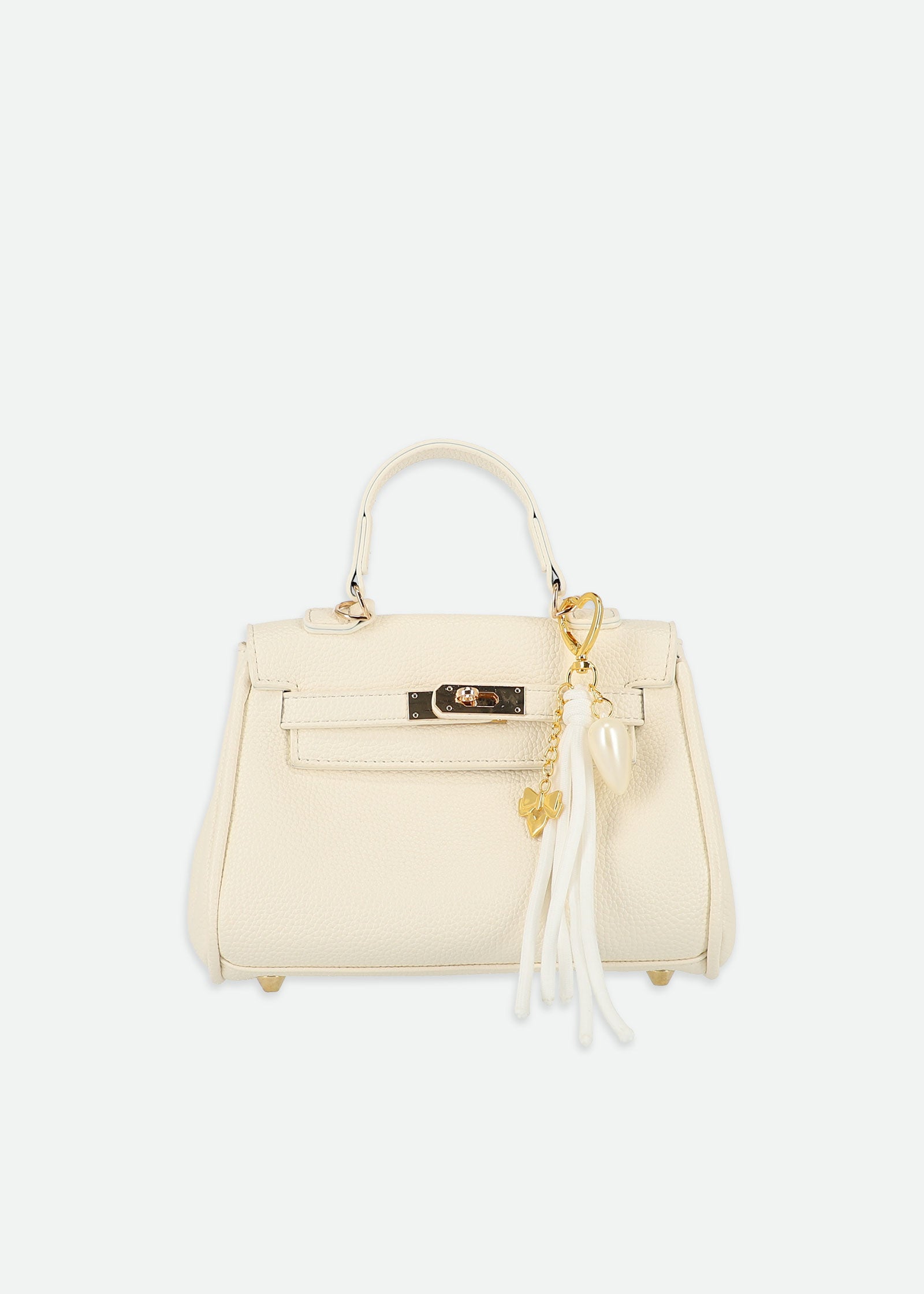 Vicki Charm Bag Snowdrop