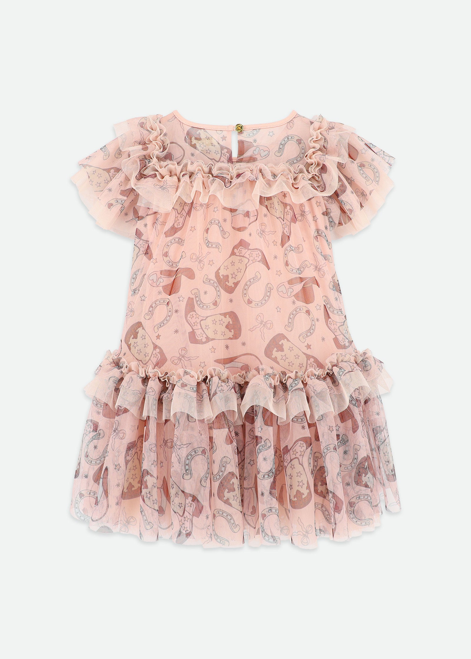 Victoria Rodeo Tulle Dress Blush Pink