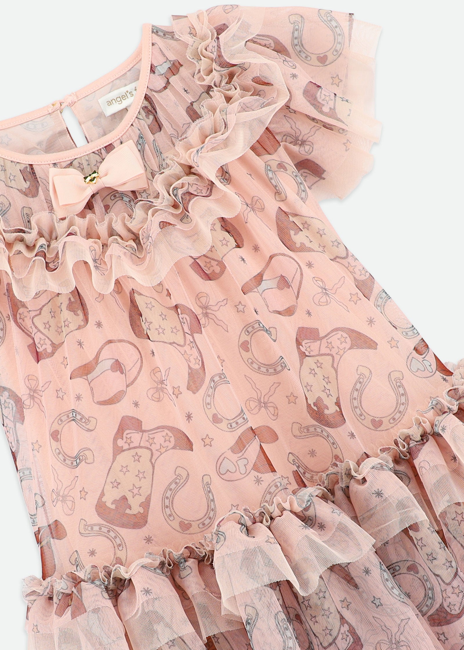 Victoria Rodeo Tulle Dress Blush Pink
