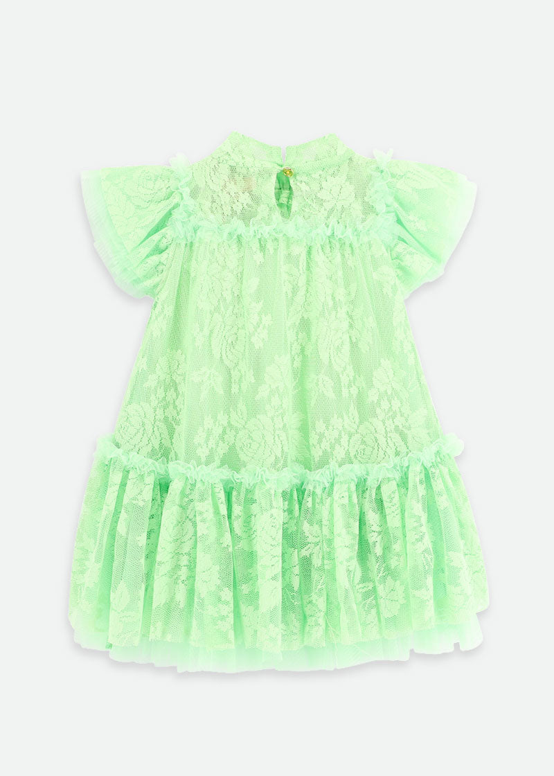 Vida Lace Dress Green