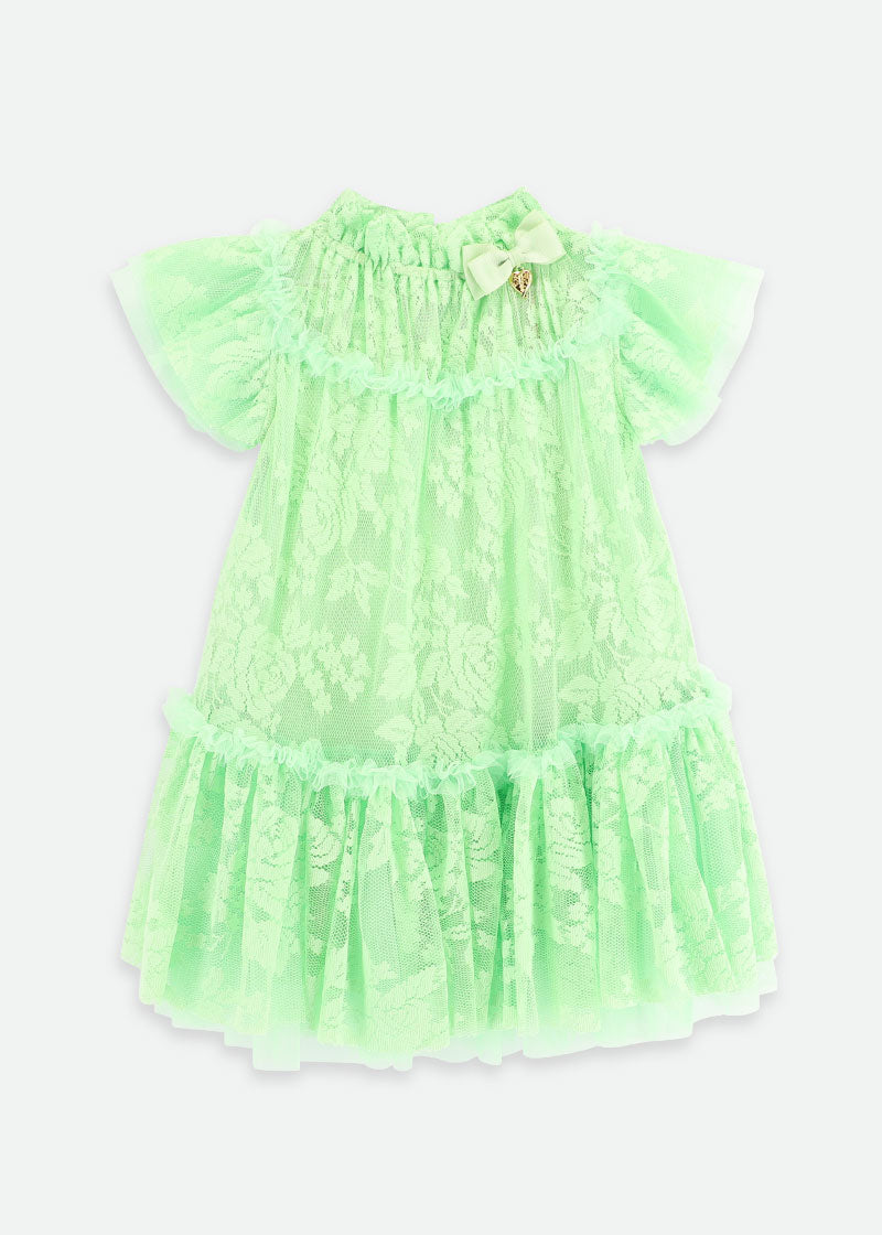 Vida Lace Dress Green