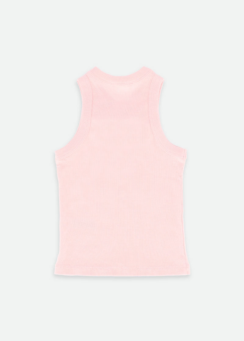 Virginia Vest Top Pale Pink