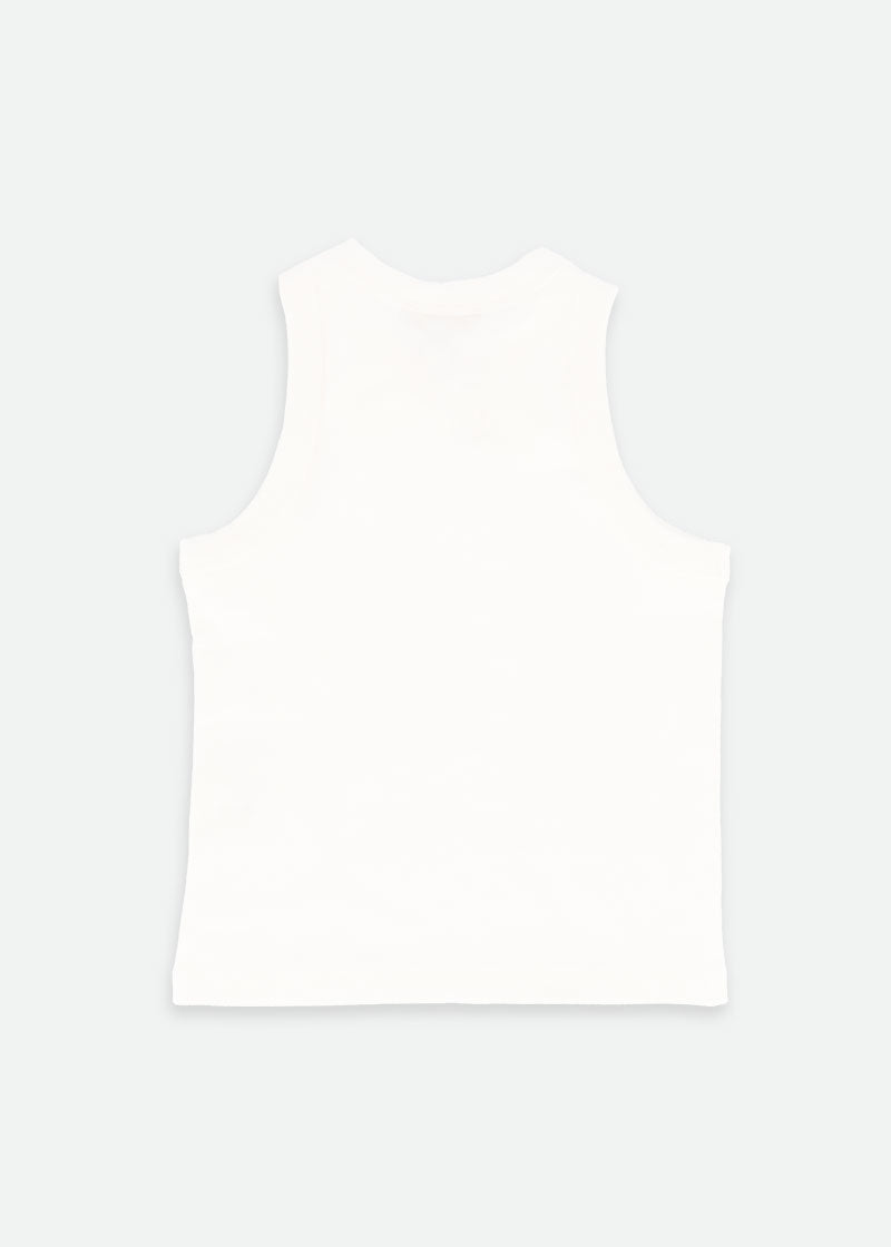 Virginia Vest Top Snowdrop