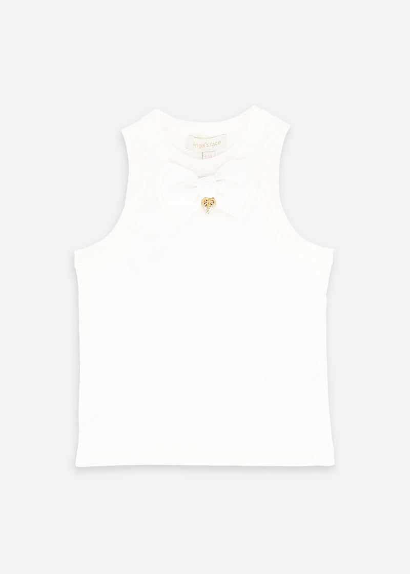 Virginia Vest Top Snowdrop