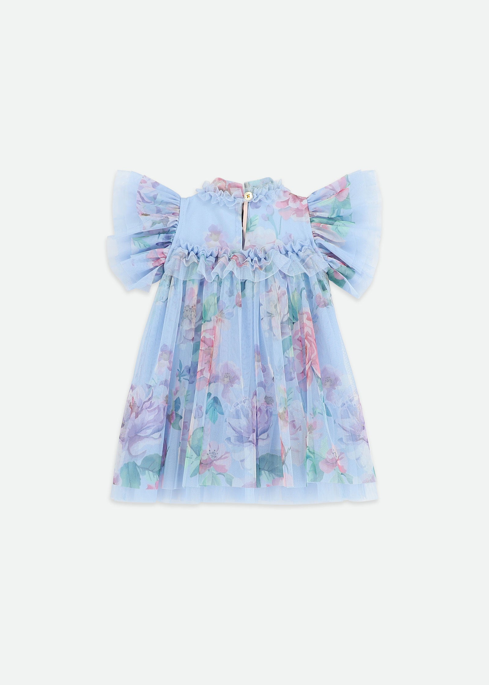 Wendy Tulle Baby Dress Pretty Blue