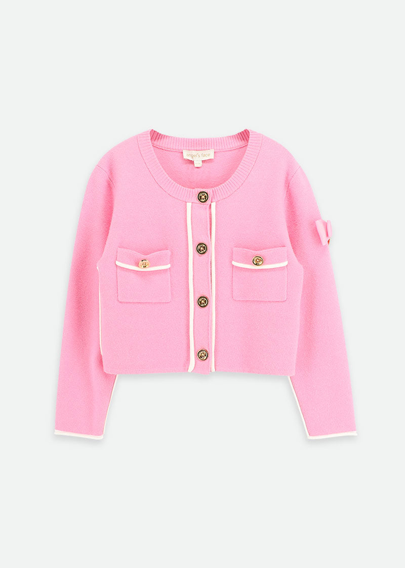 Whitney Knitted Jacket Rose