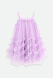 Zigzag Tulle Dress Lilac