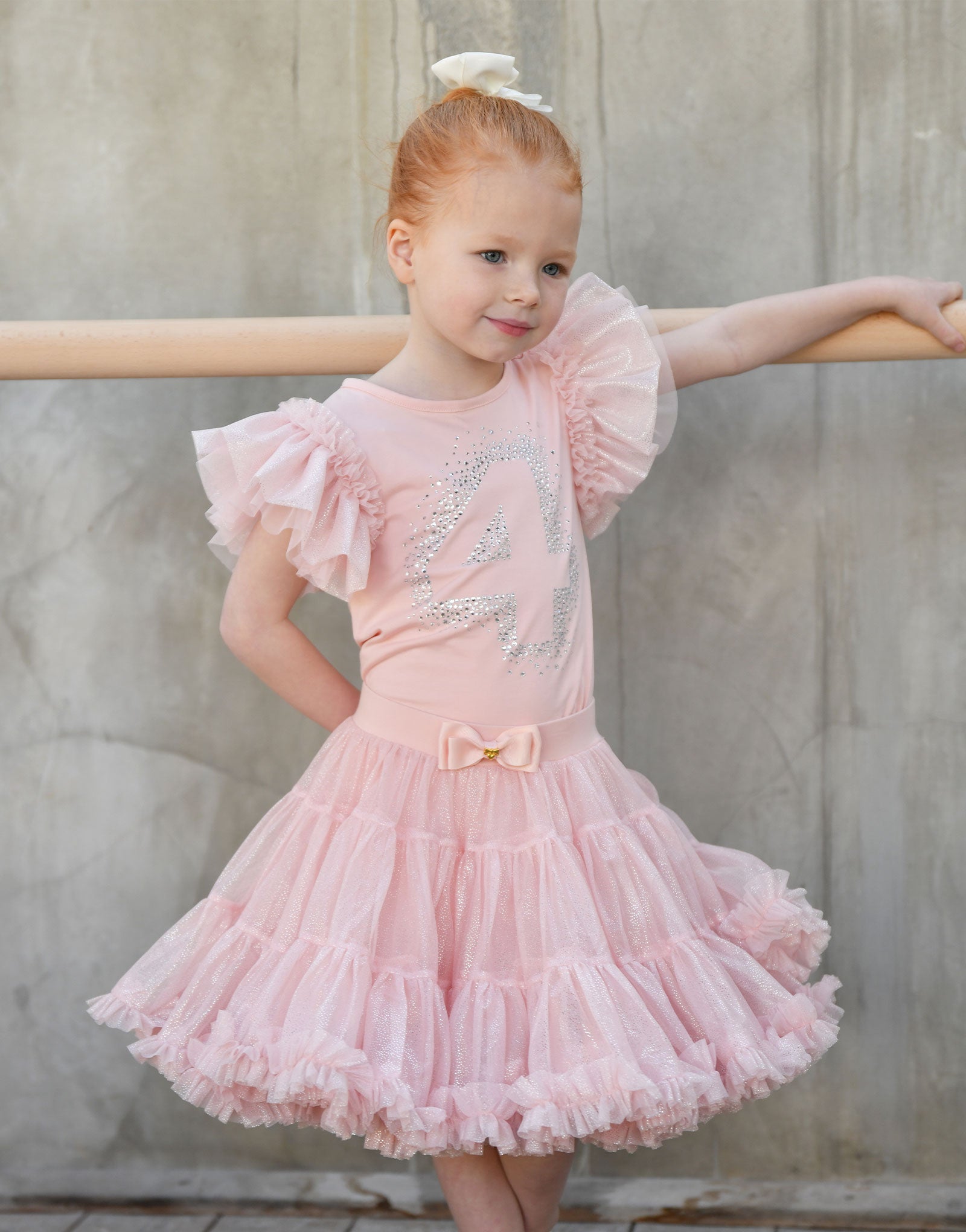 Zina Birthday Top Sweet Blush
