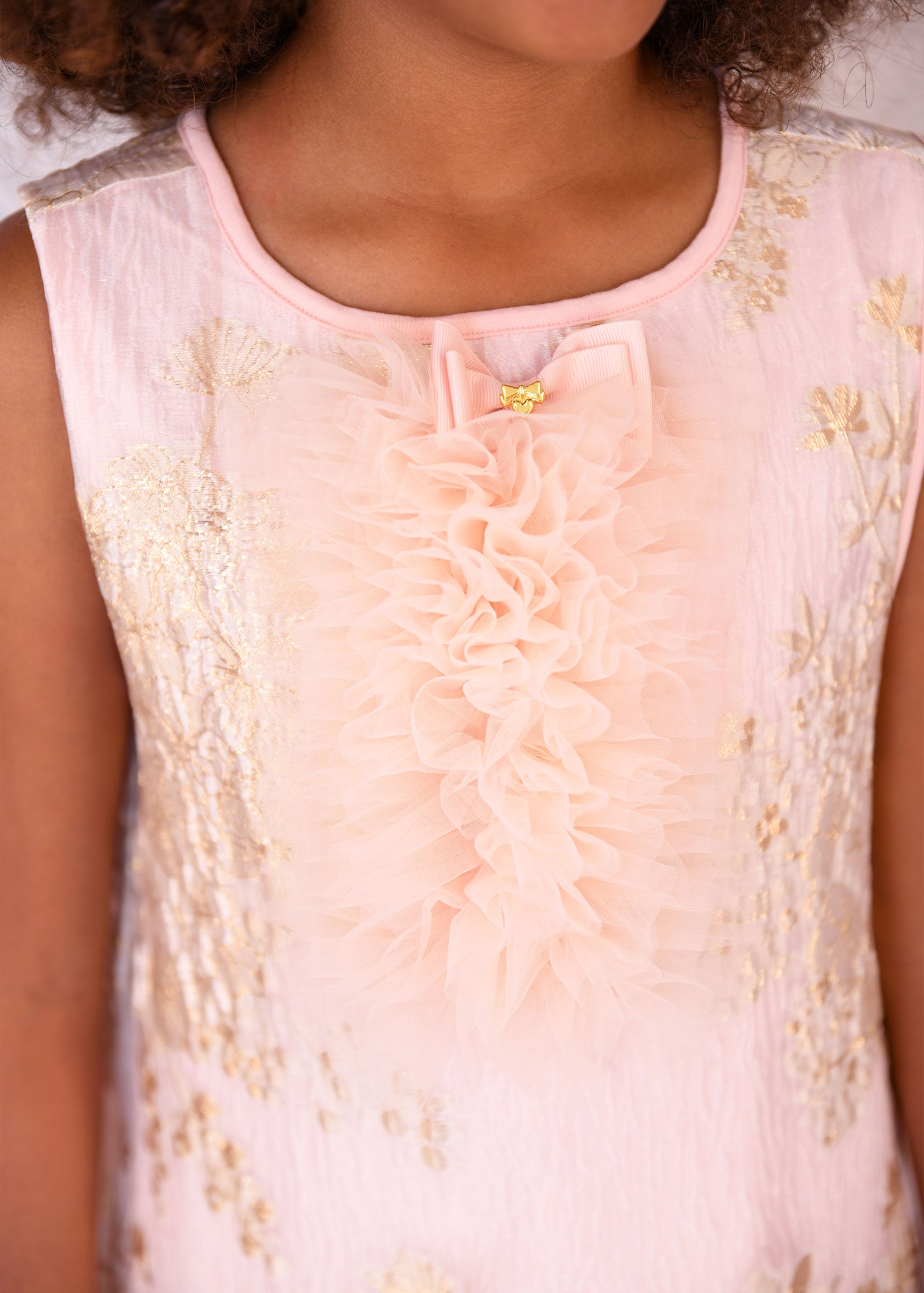Zora Tulle Dress Blush Pink