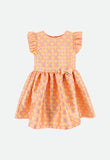 Alba Dress Apricot Hearts