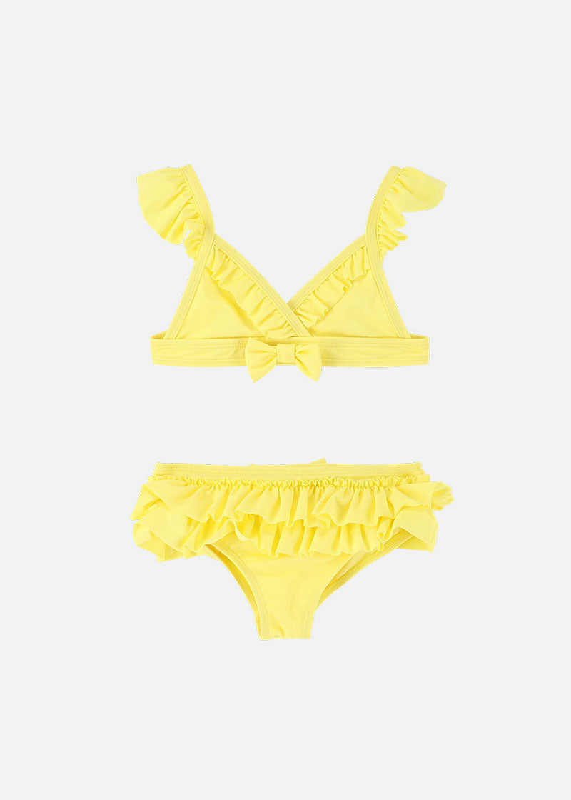 Algarve Ruffle Bikini Lemon