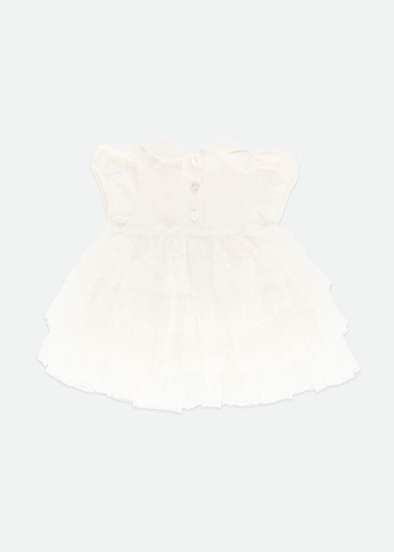 Amalfi Baby Dress Snowdrop