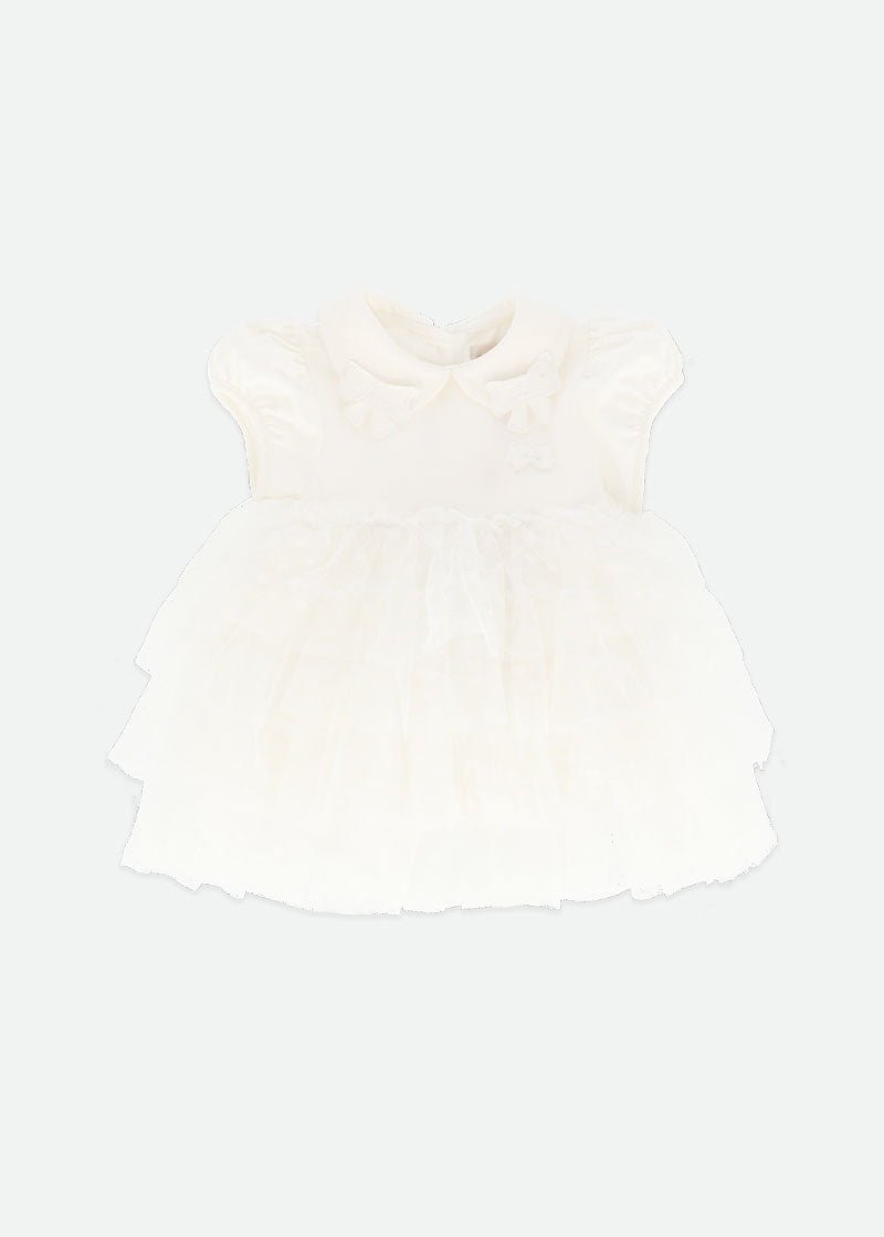 Amalfi Baby Dress Snowdrop